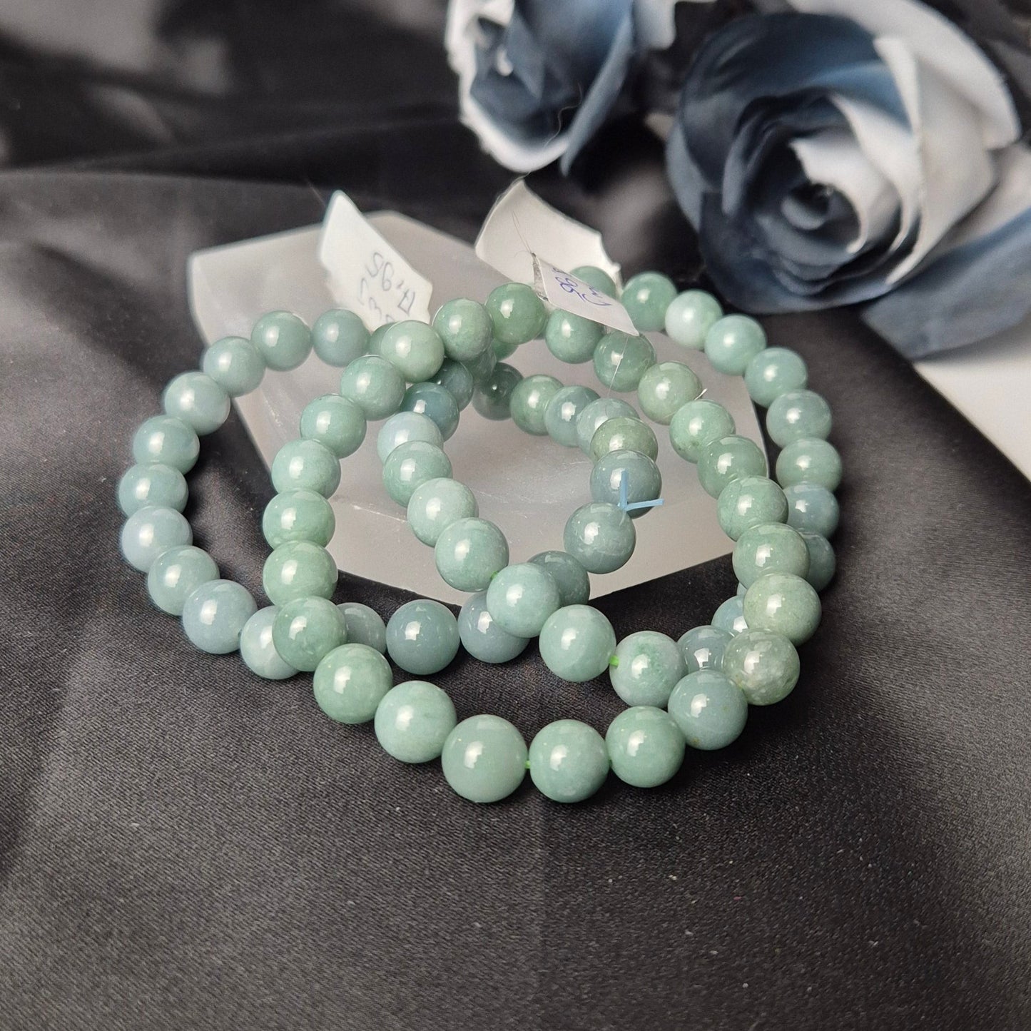 Blue water Jadeite bracelet