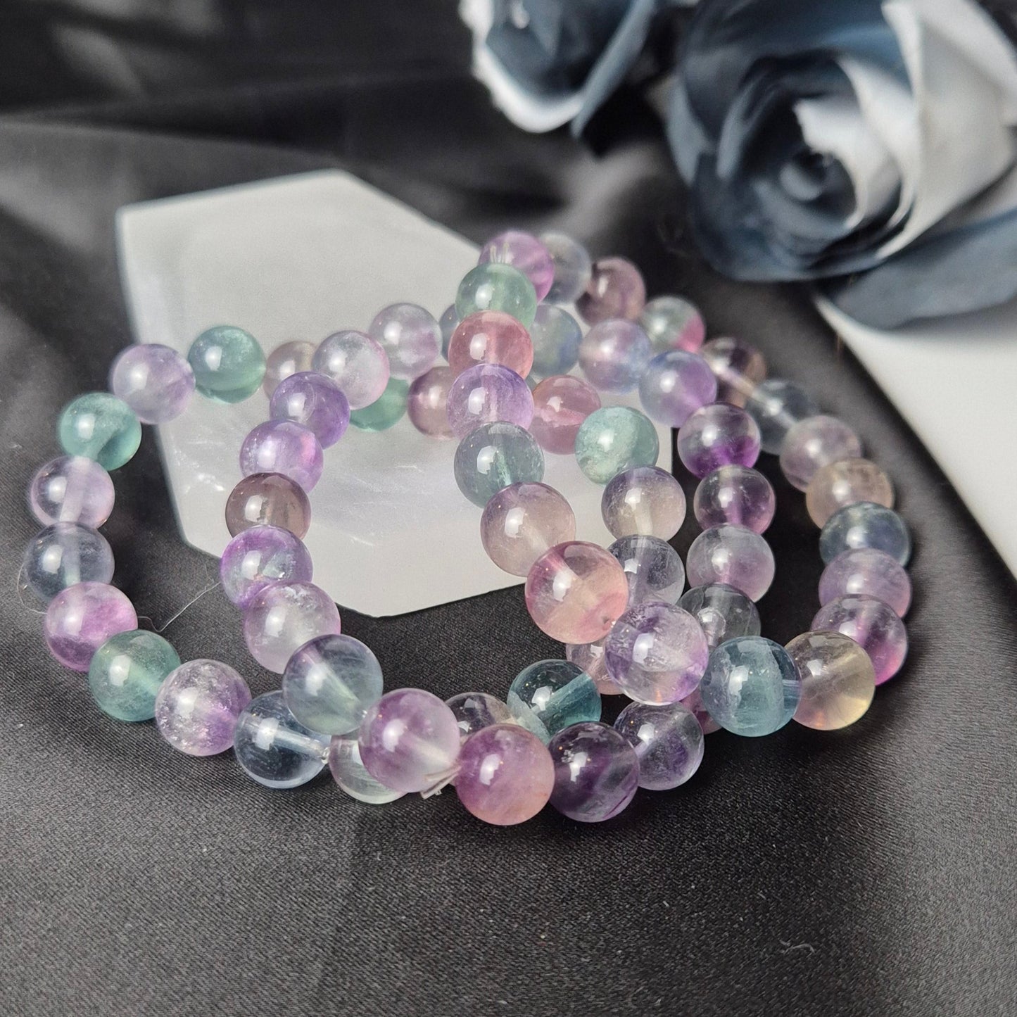 Candy fluorite bracelet