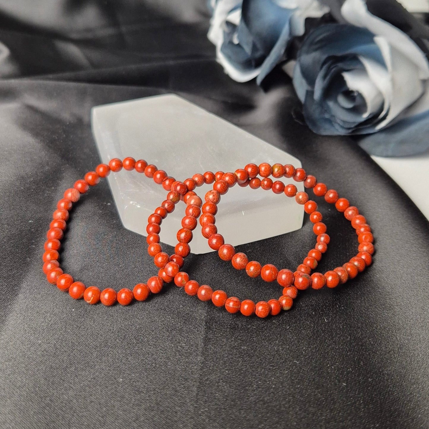 Red jasper kids bracelet