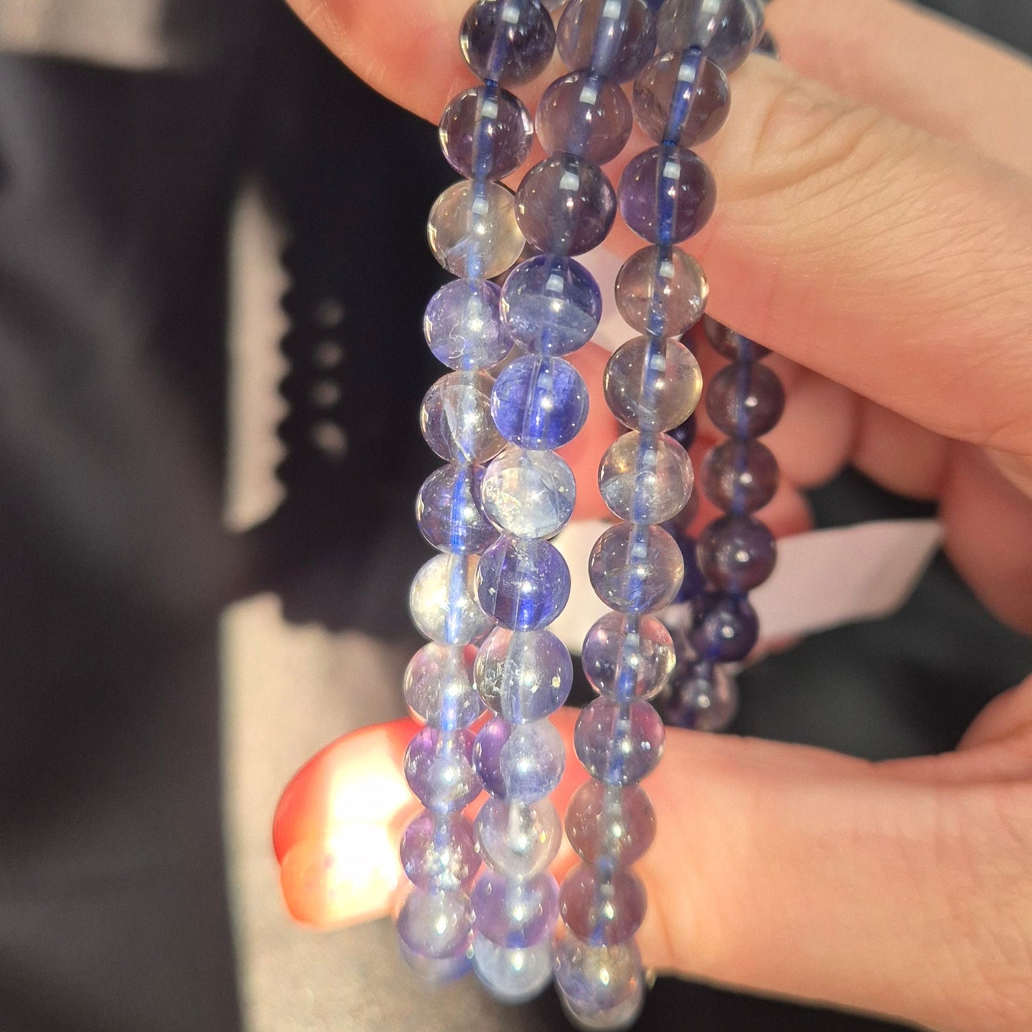 Iolite bracelet