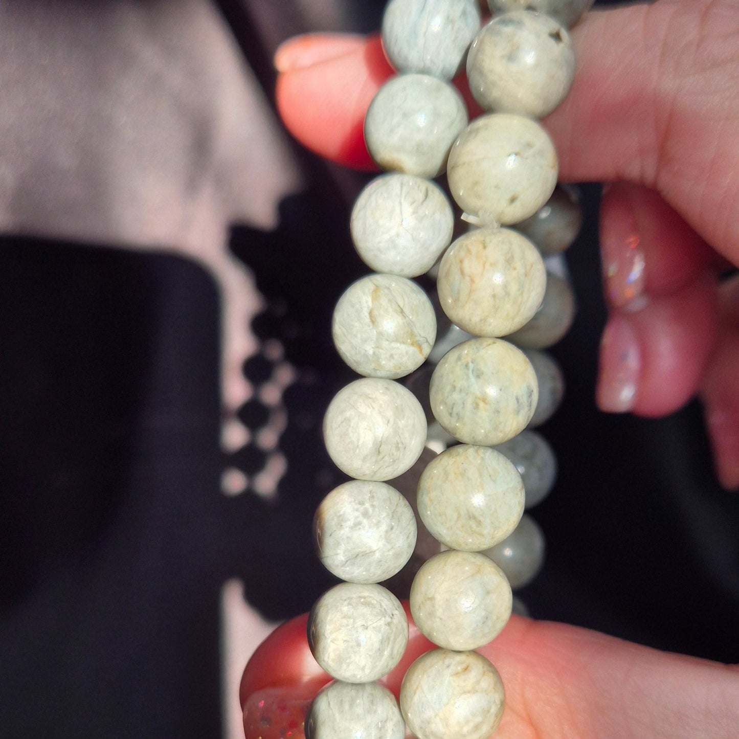 Lightblue opal bracelet
