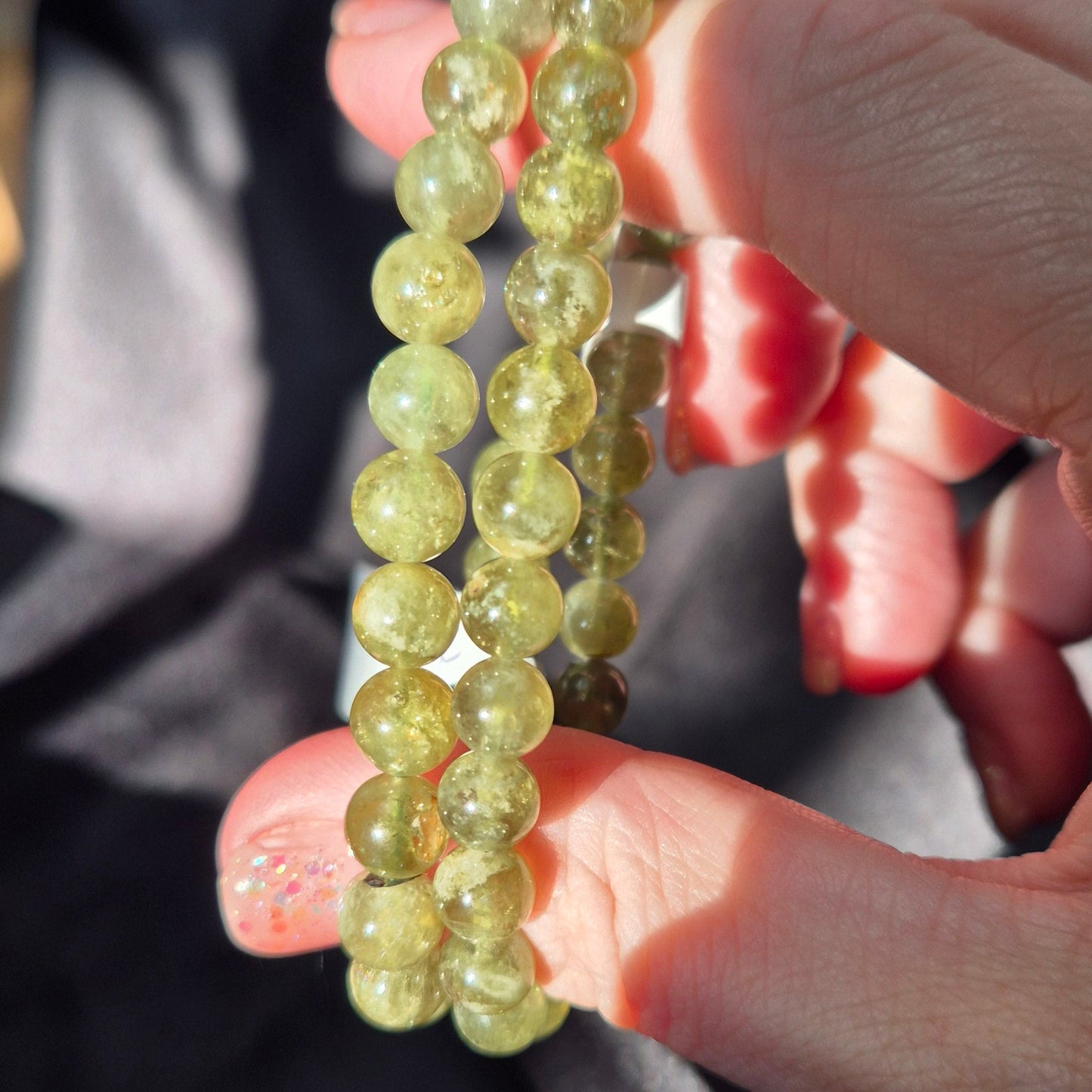 Tsavorite (Green garnet) bracelet