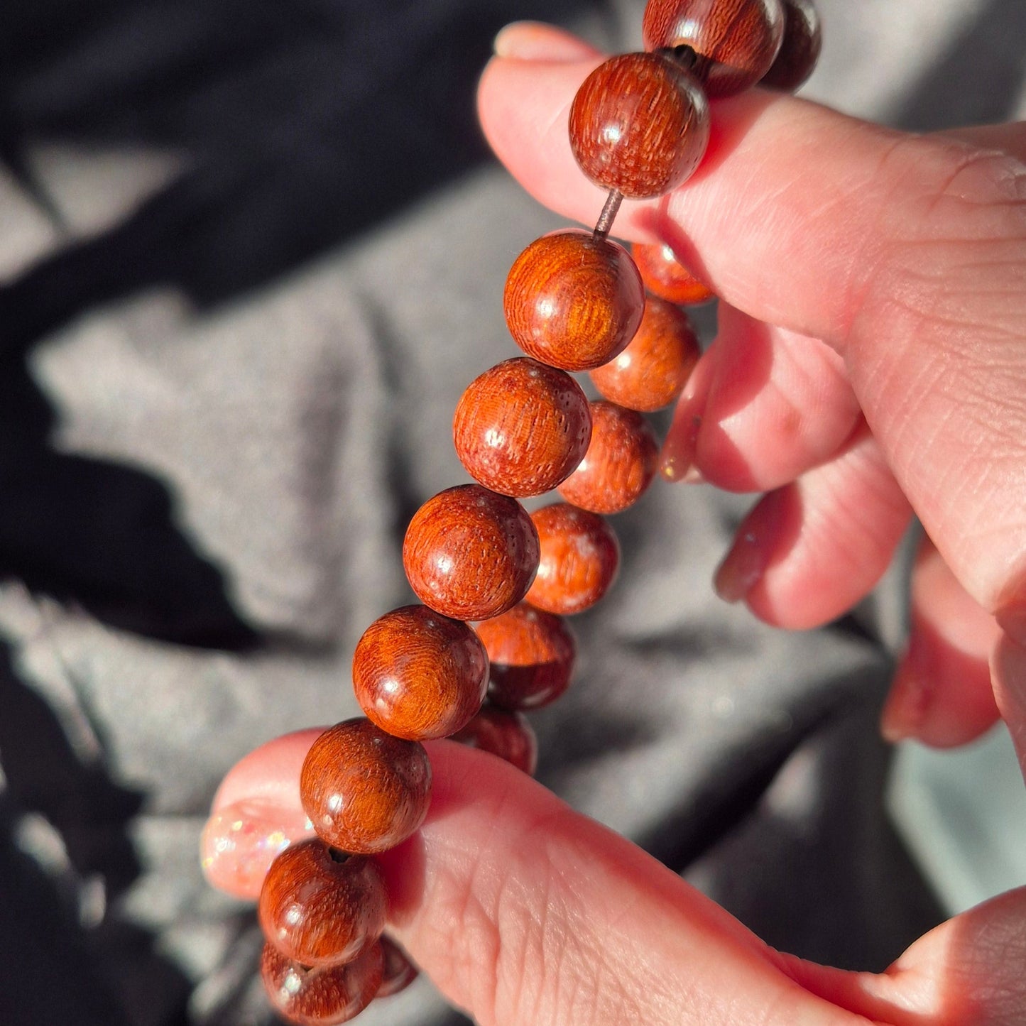 Huanghuali wood bracelet