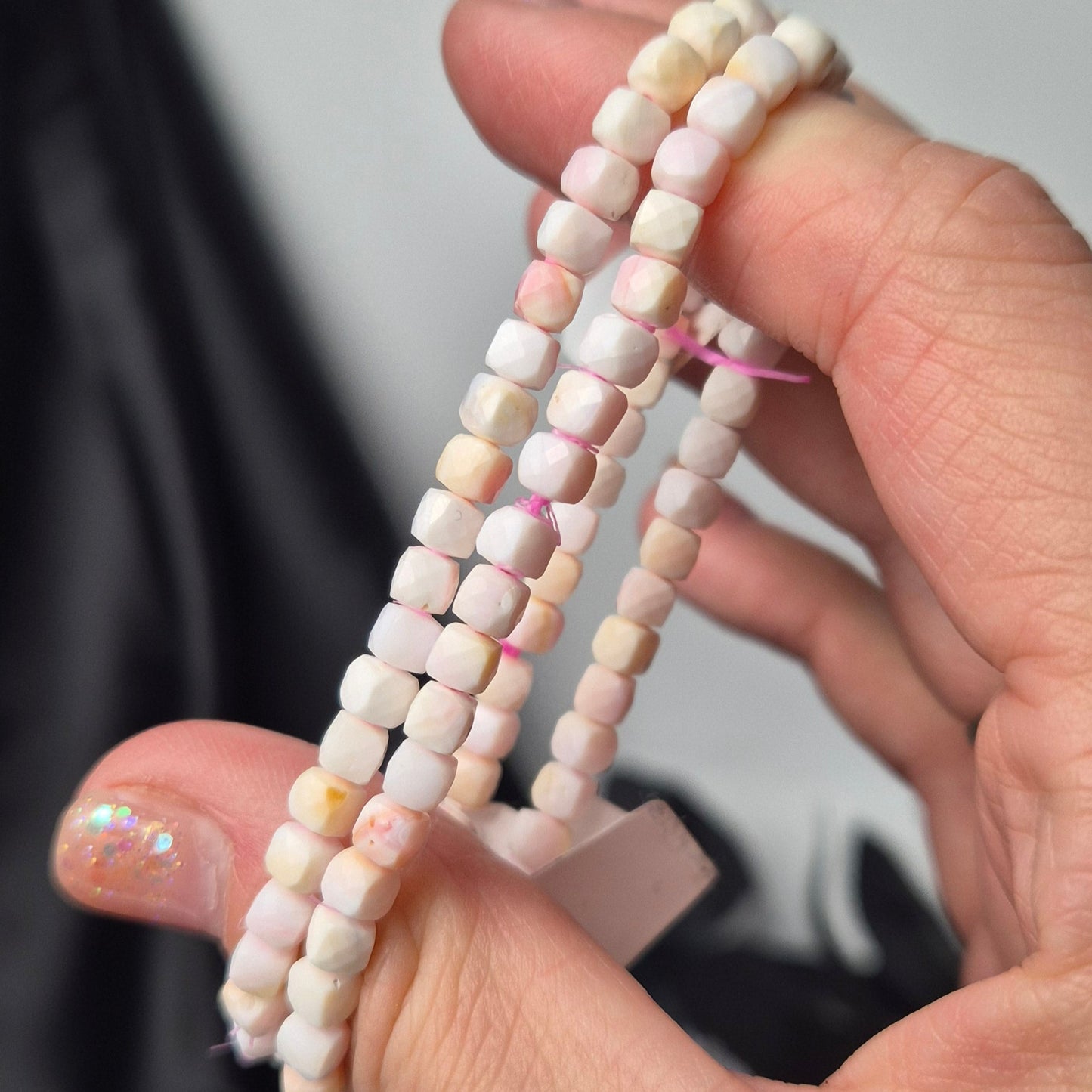 Queen conch facet bracelet