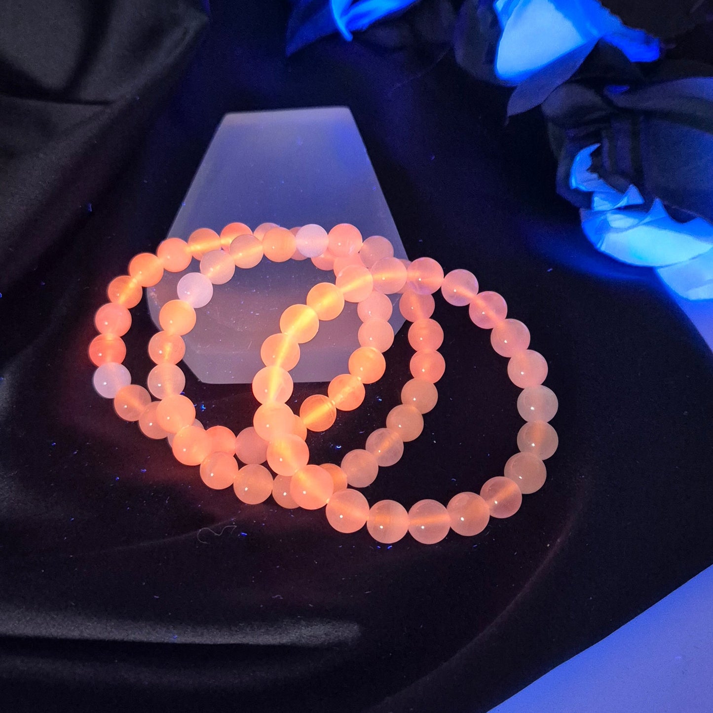 Mangano calcite bracelet