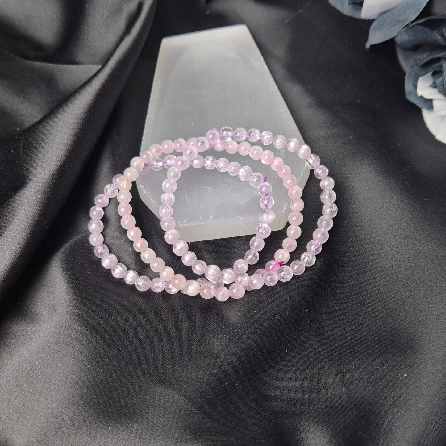 "Ice" Kunzite bracelet
