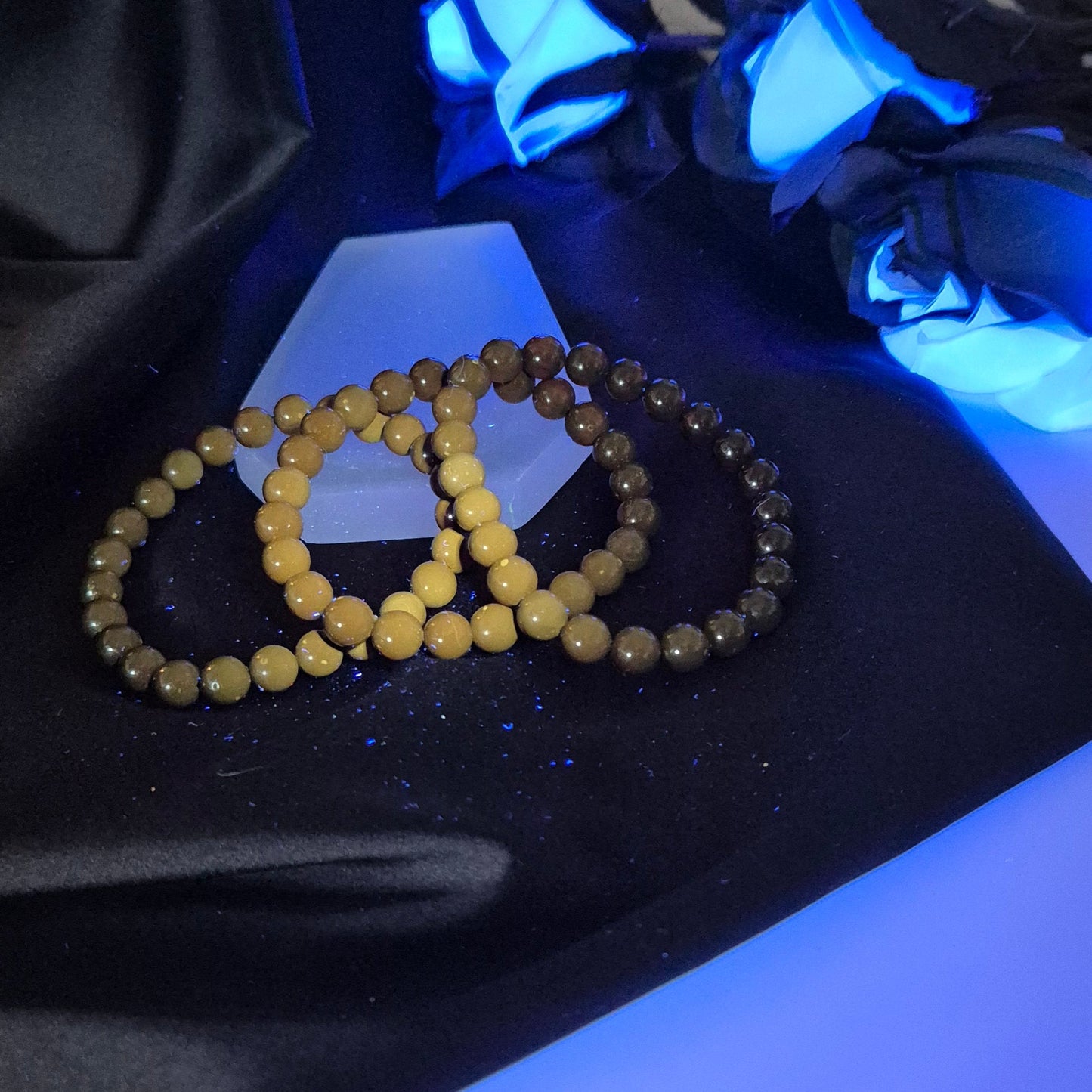 Red amber bracelet