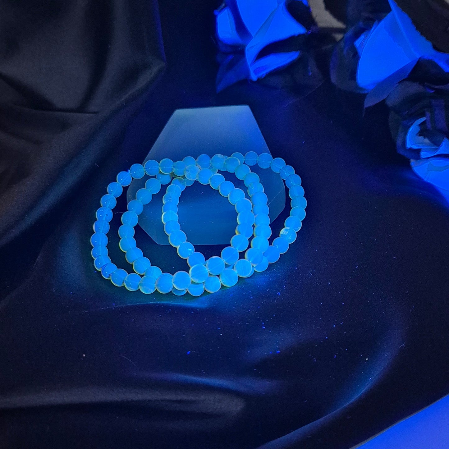 Yellow amber bracelet