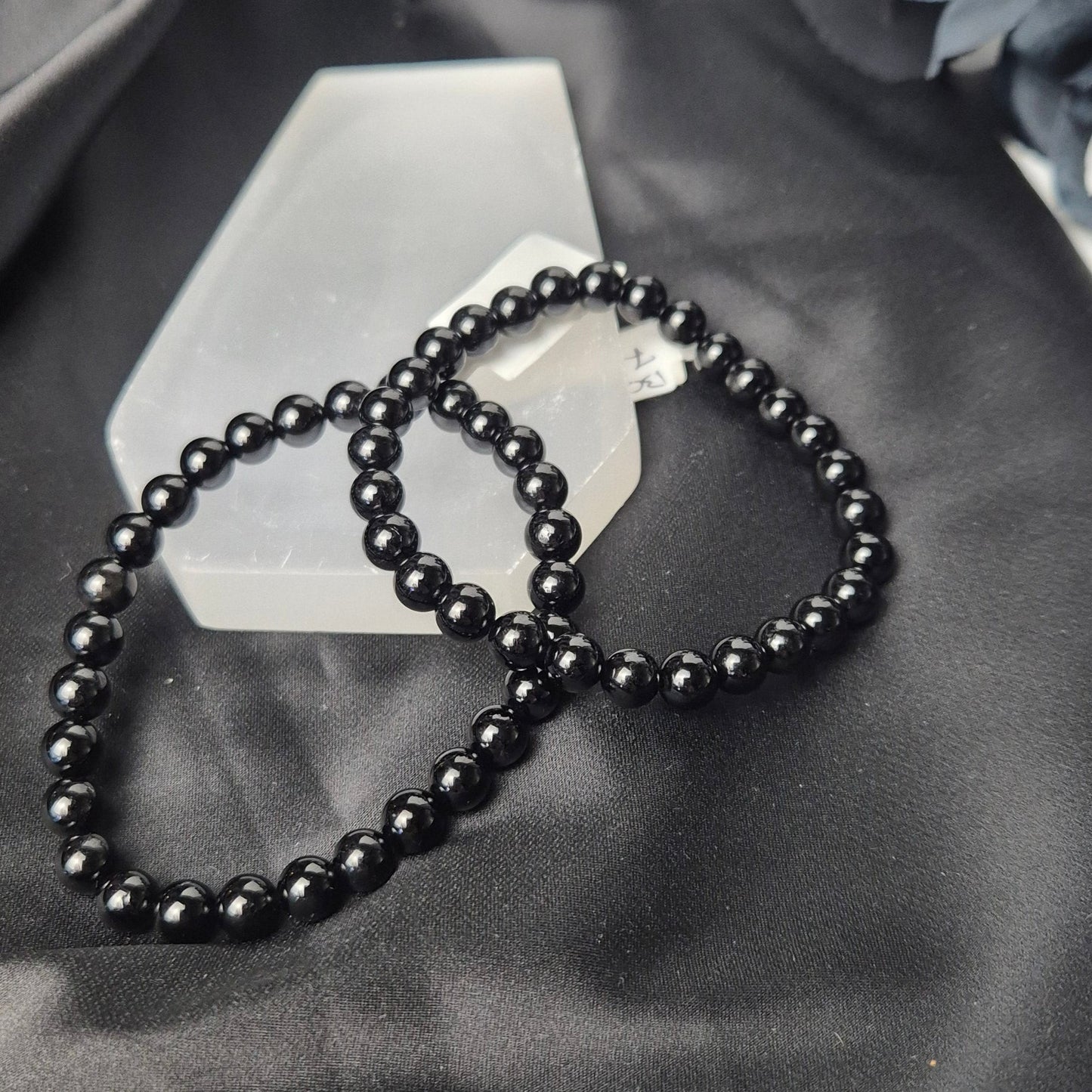 Black obsidian bracelet