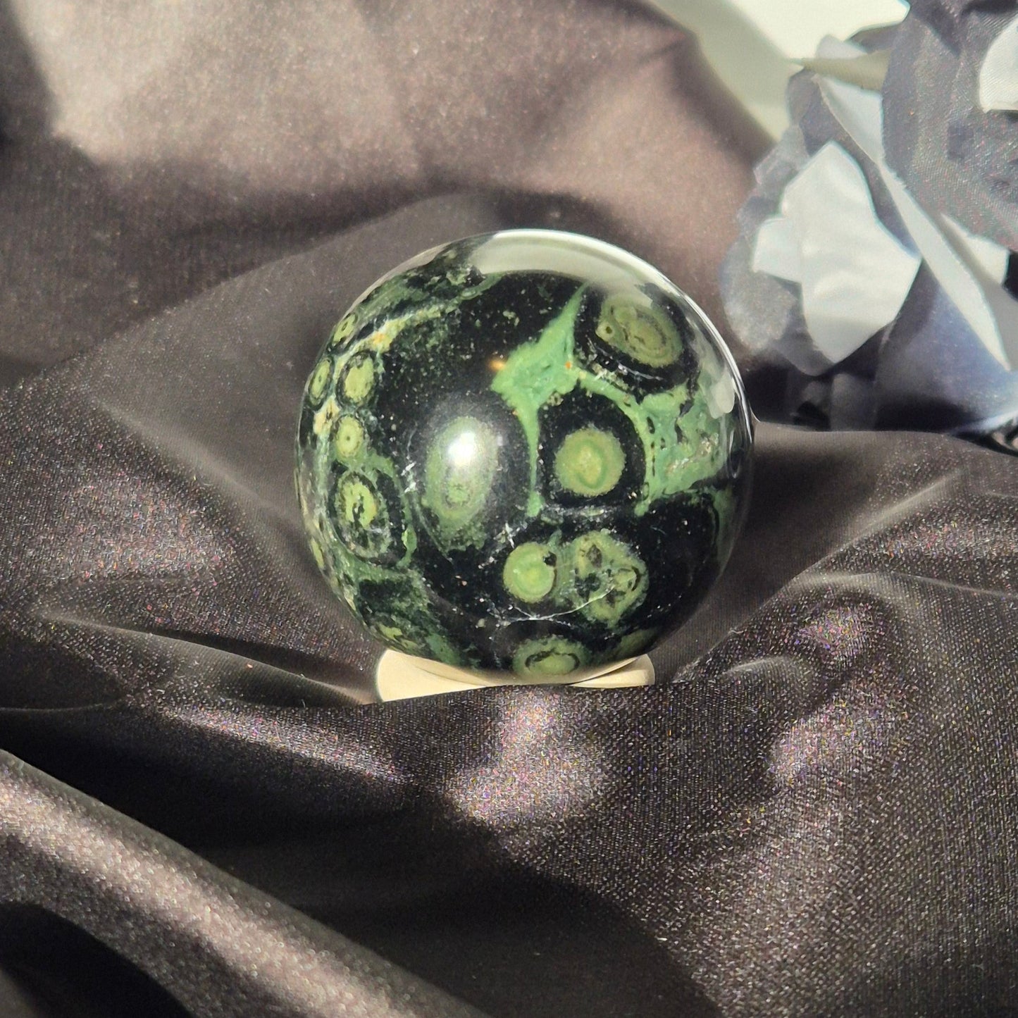 Kambaba jasper sphere 3