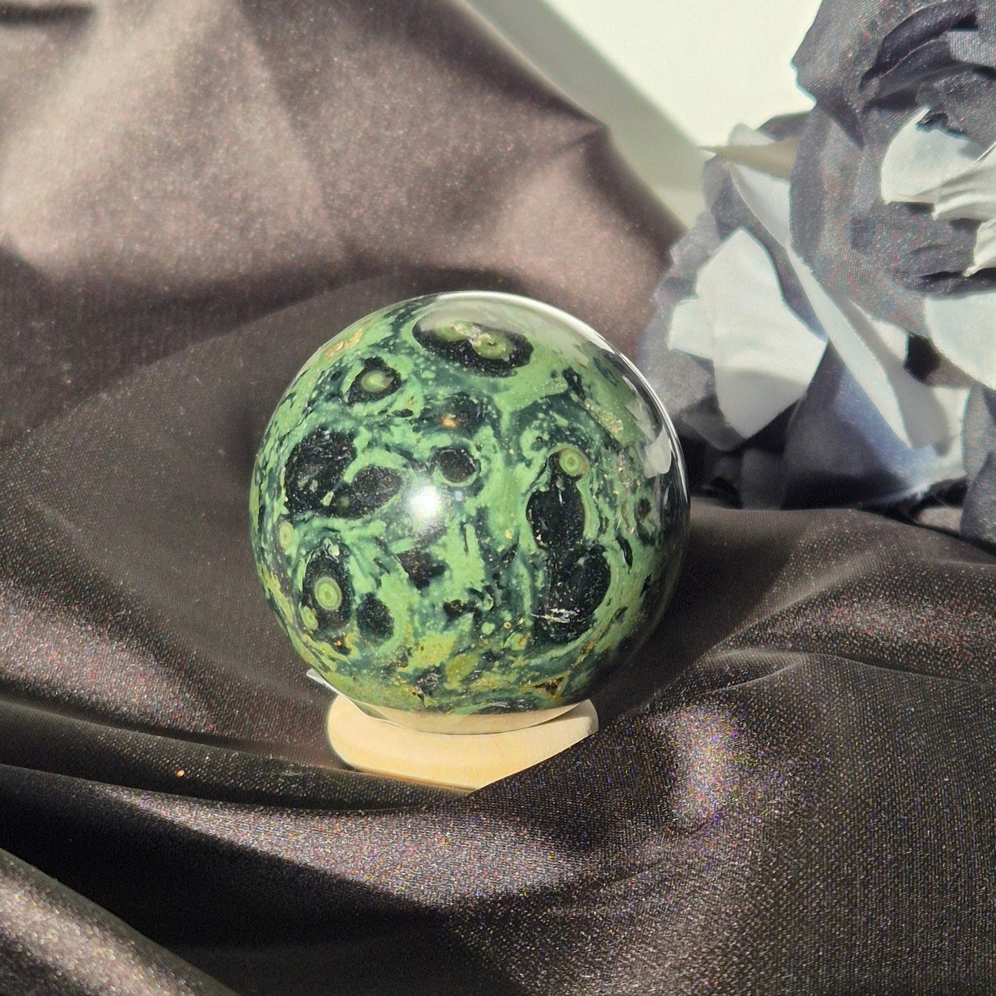 Kambaba jasper sphere 4
