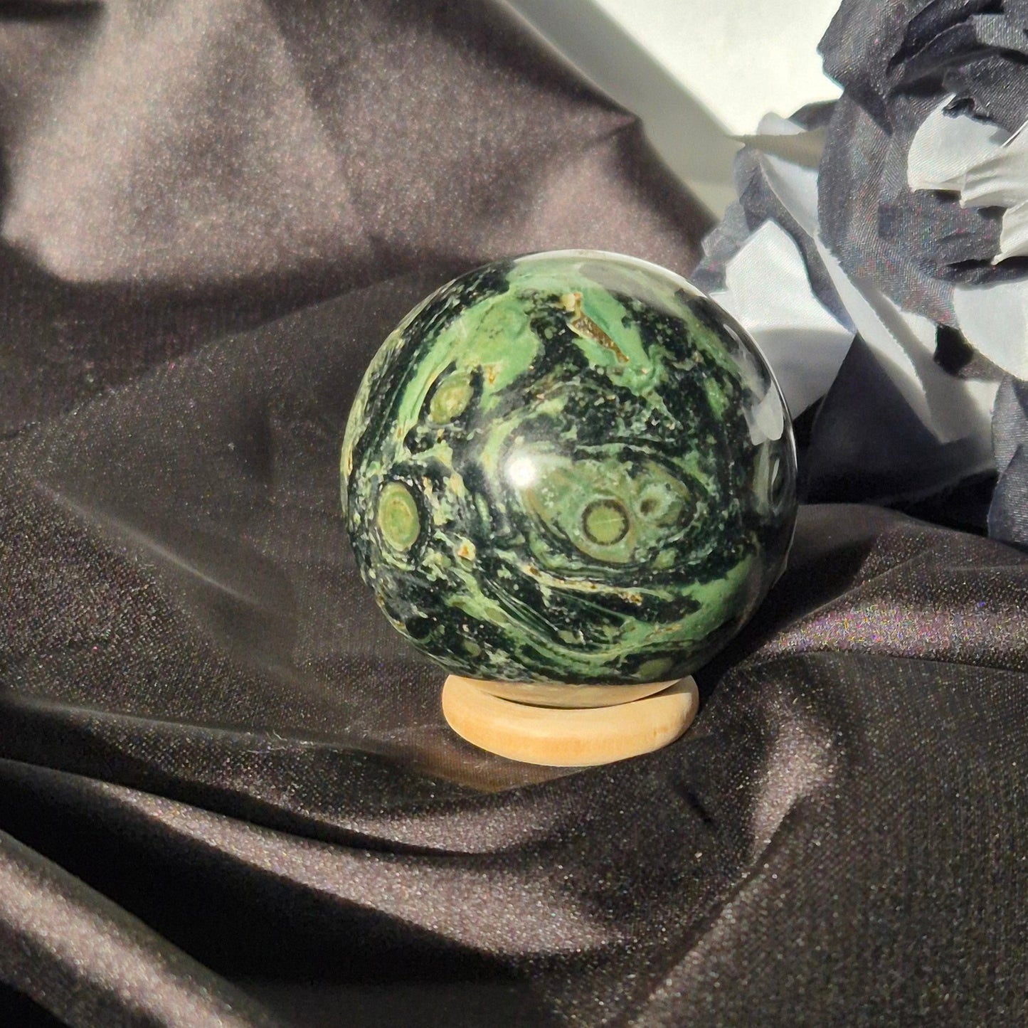 Kambaba jasper sphere 6