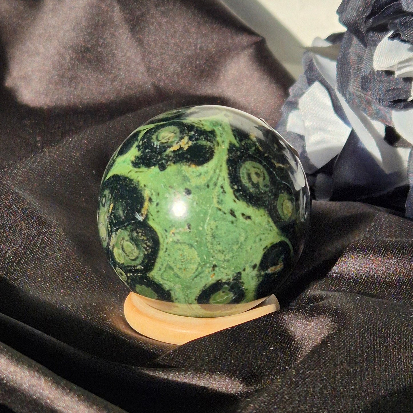 Kambaba jasper sphere 8