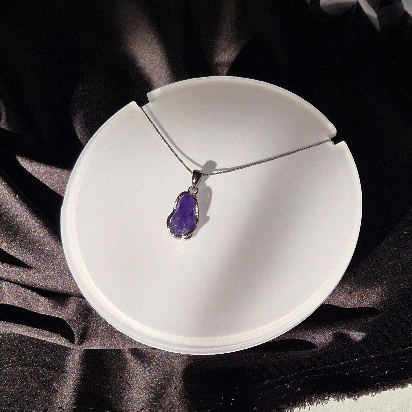 Tanzanite necklace 1