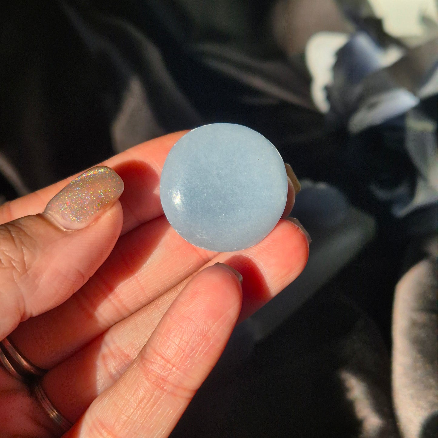 Angelite amulet