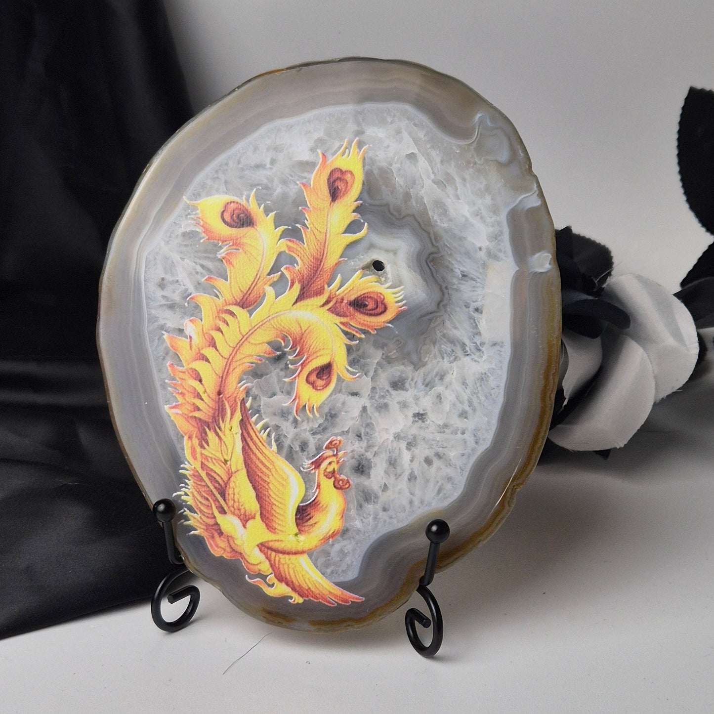 Agate slice Phoenix