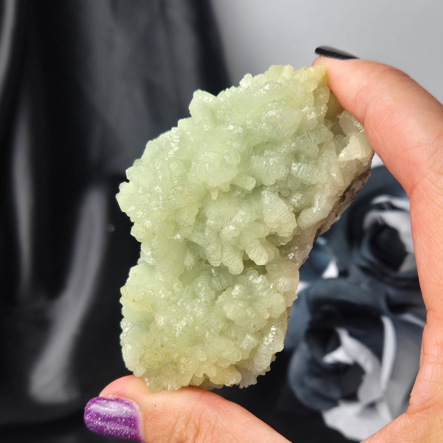 Prehnite flower 2