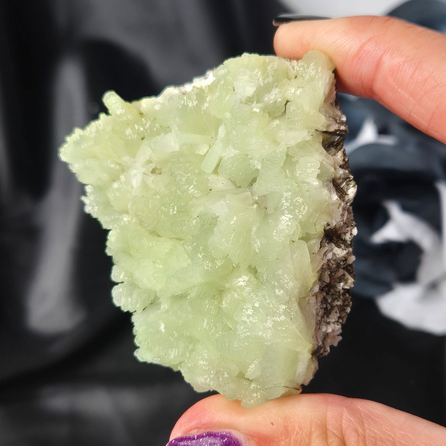 Prehnite flower 4