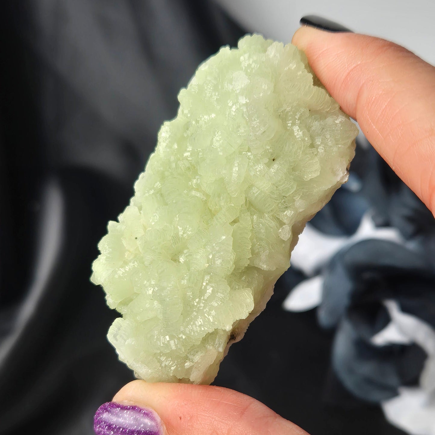 Prehnite flower 16
