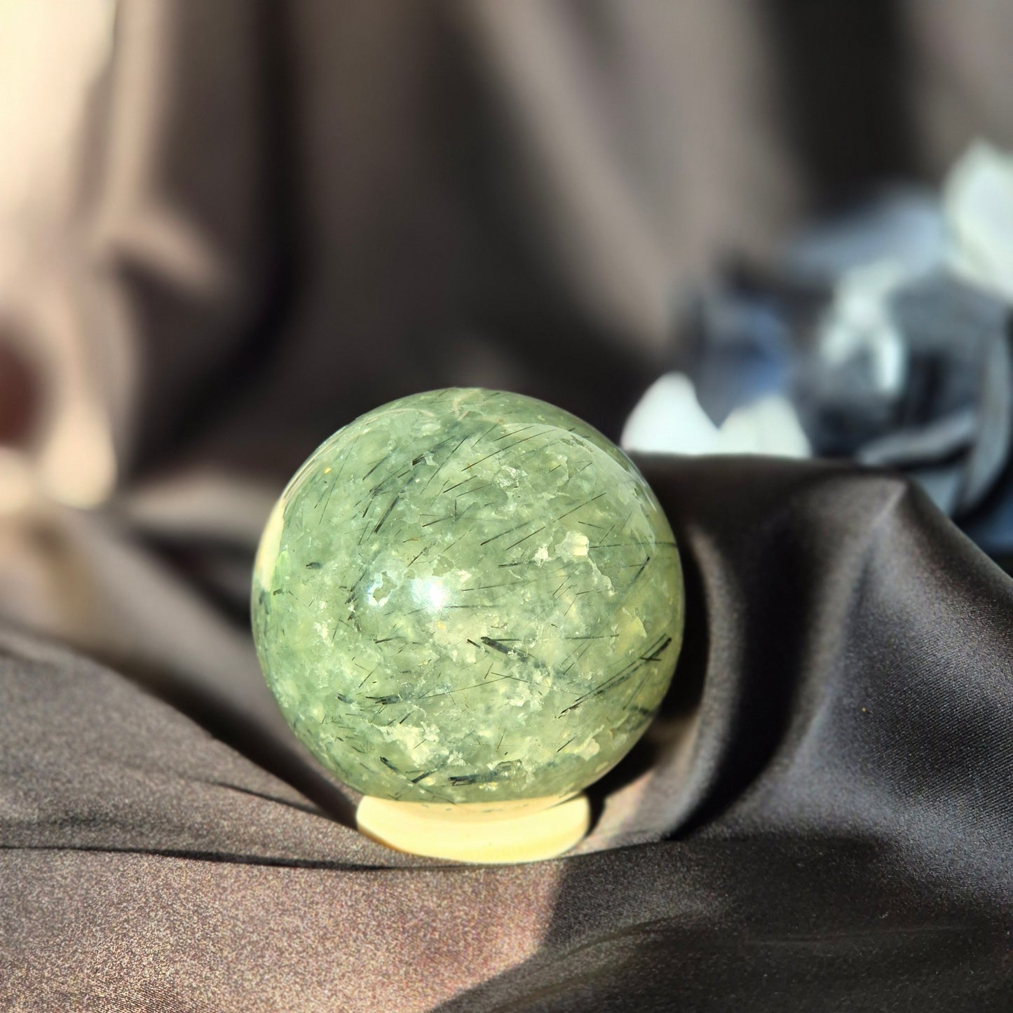 Prehnite sphere 2