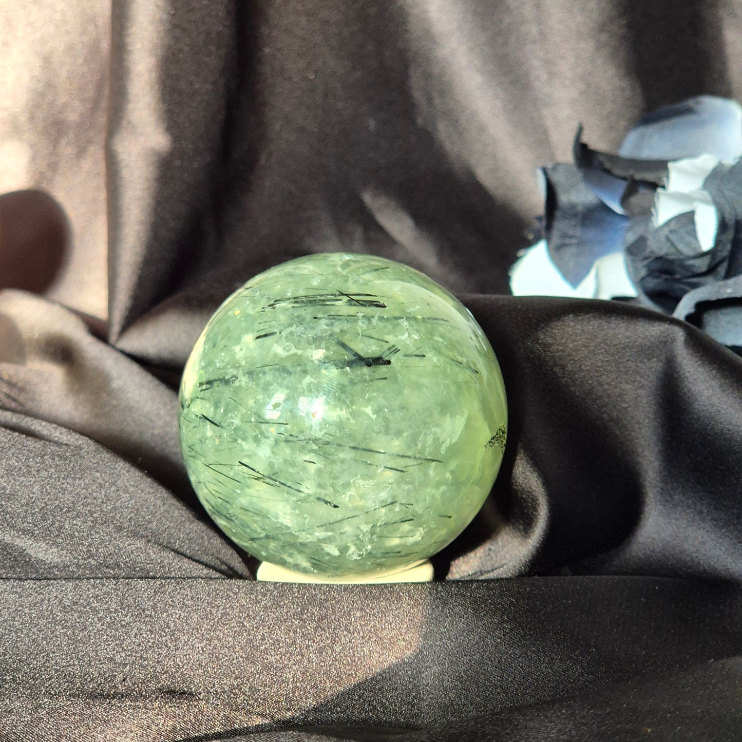 Prehnite sphere 2