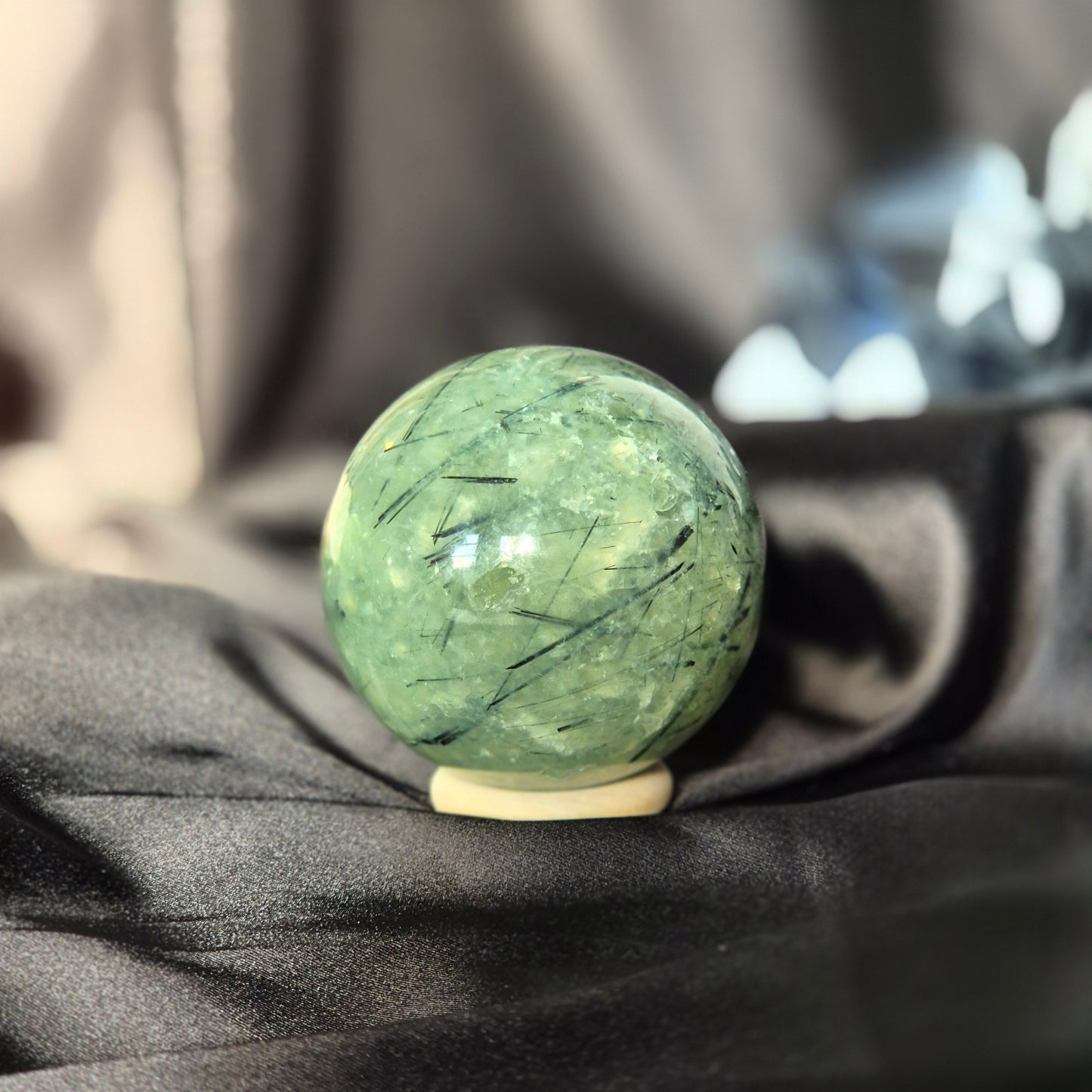 Prehnite sphere 3