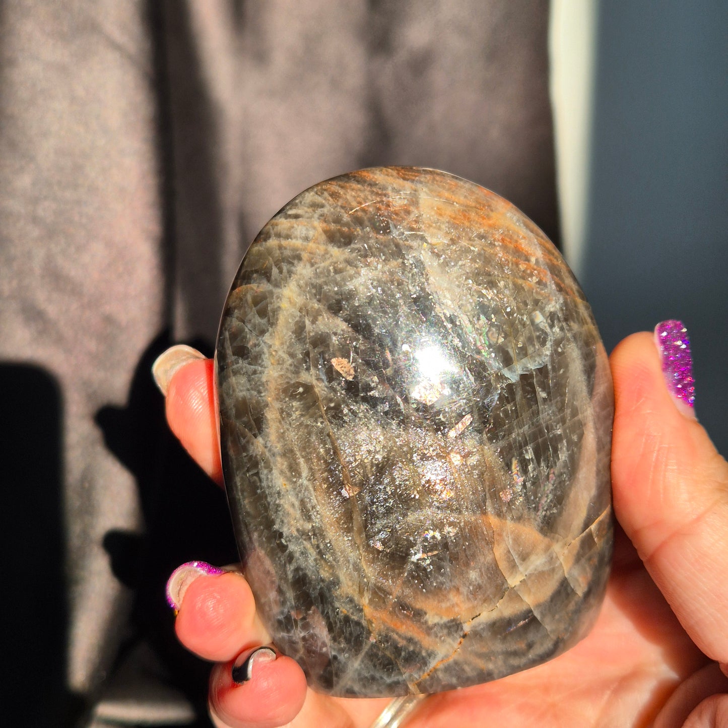 Black moonstone freeform 5