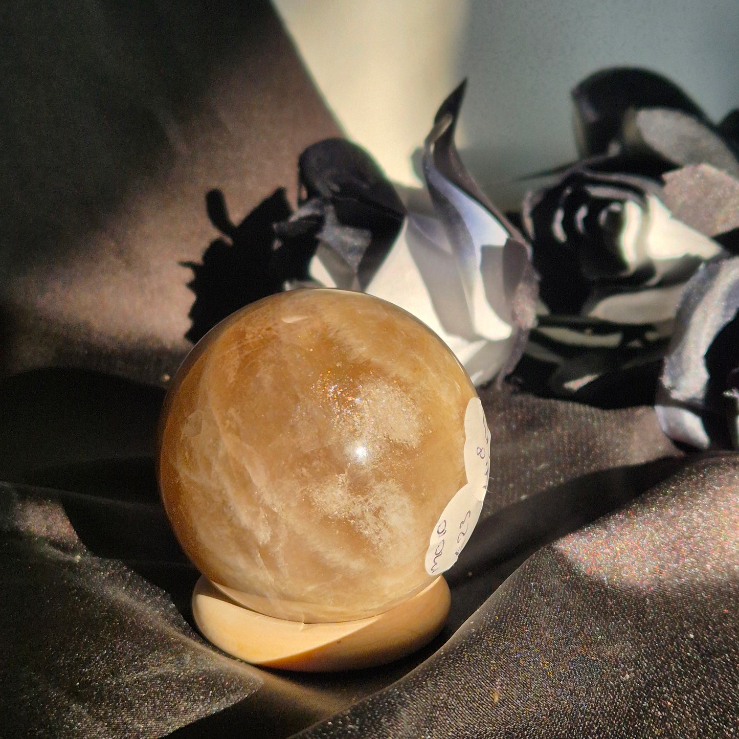 White moonstone sphere 10