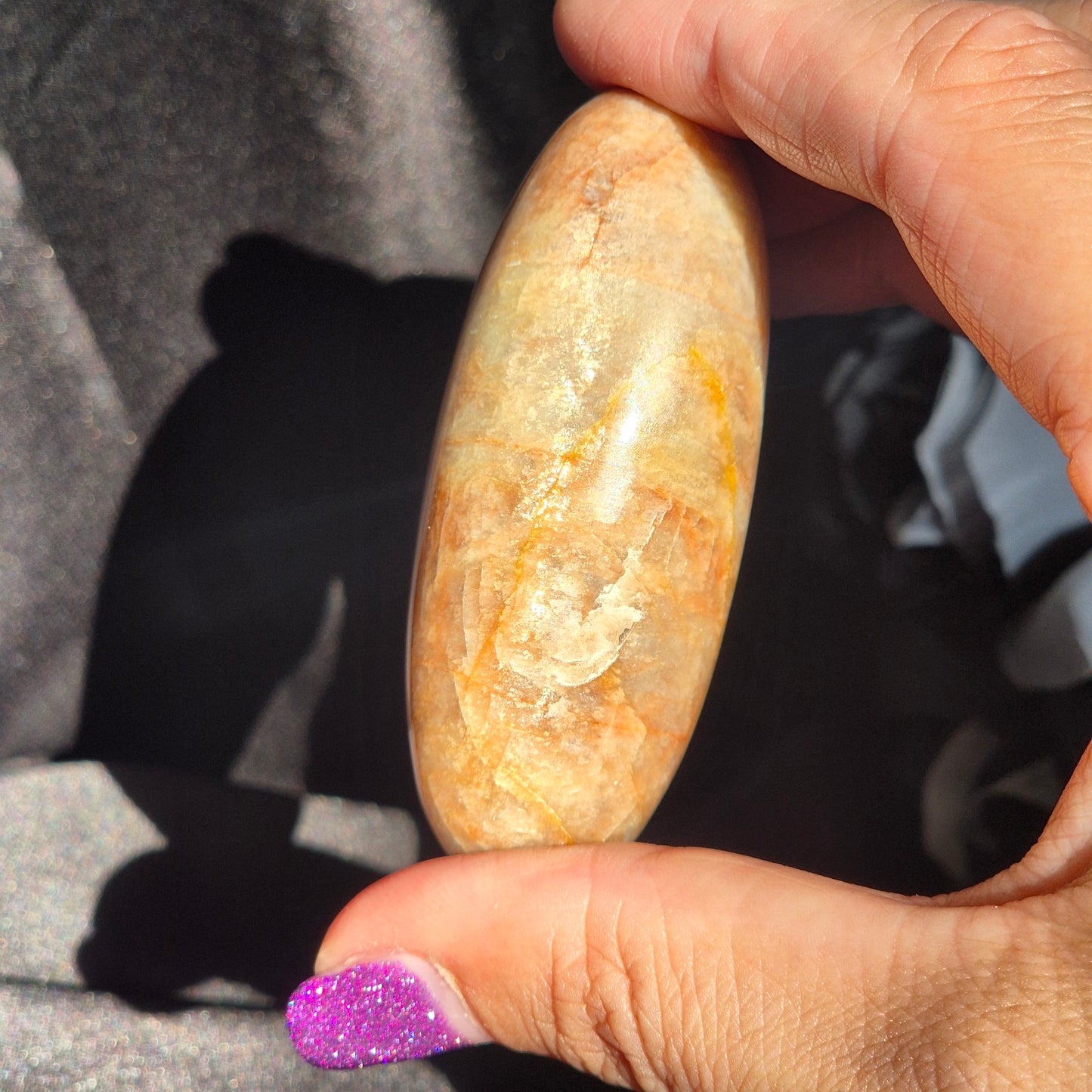 "Red" moonstone shiva 6