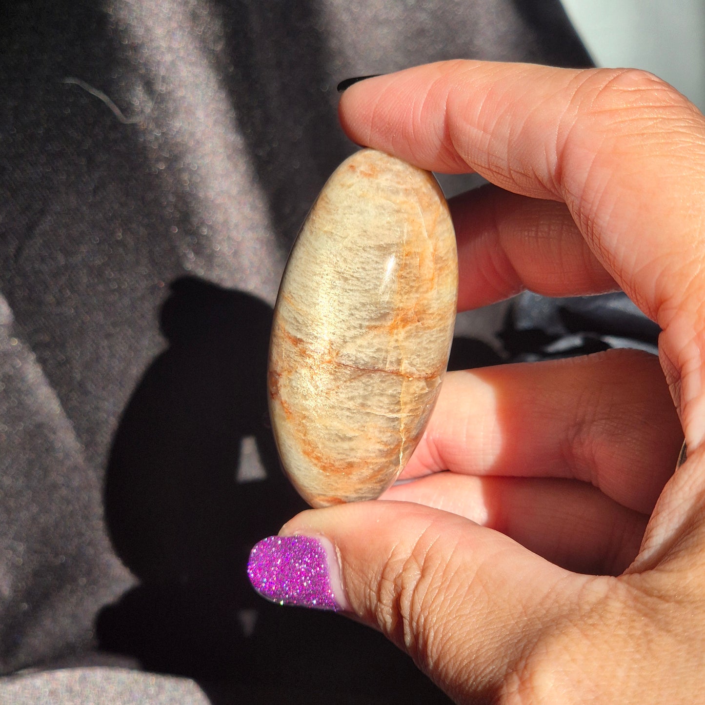 "Red" moonstone shiva 14