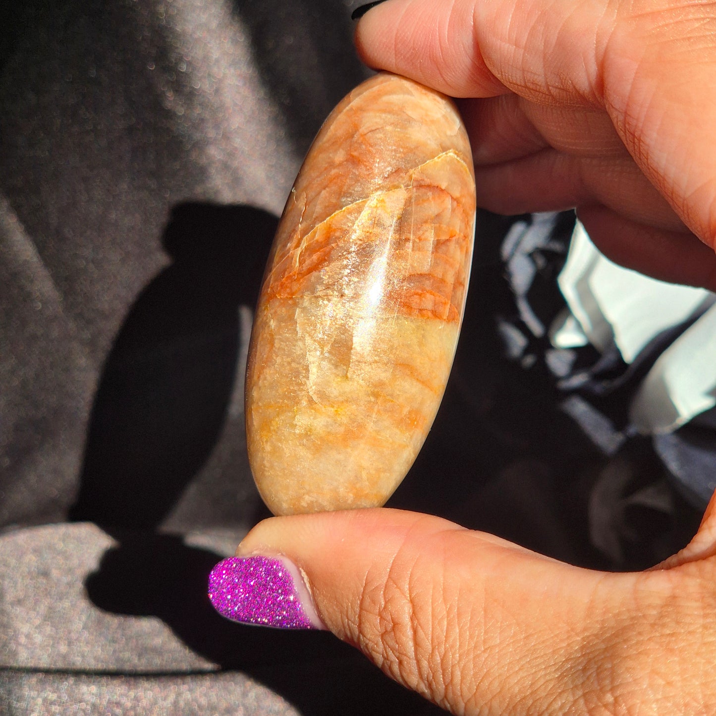 "Red" moonstone shiva 19