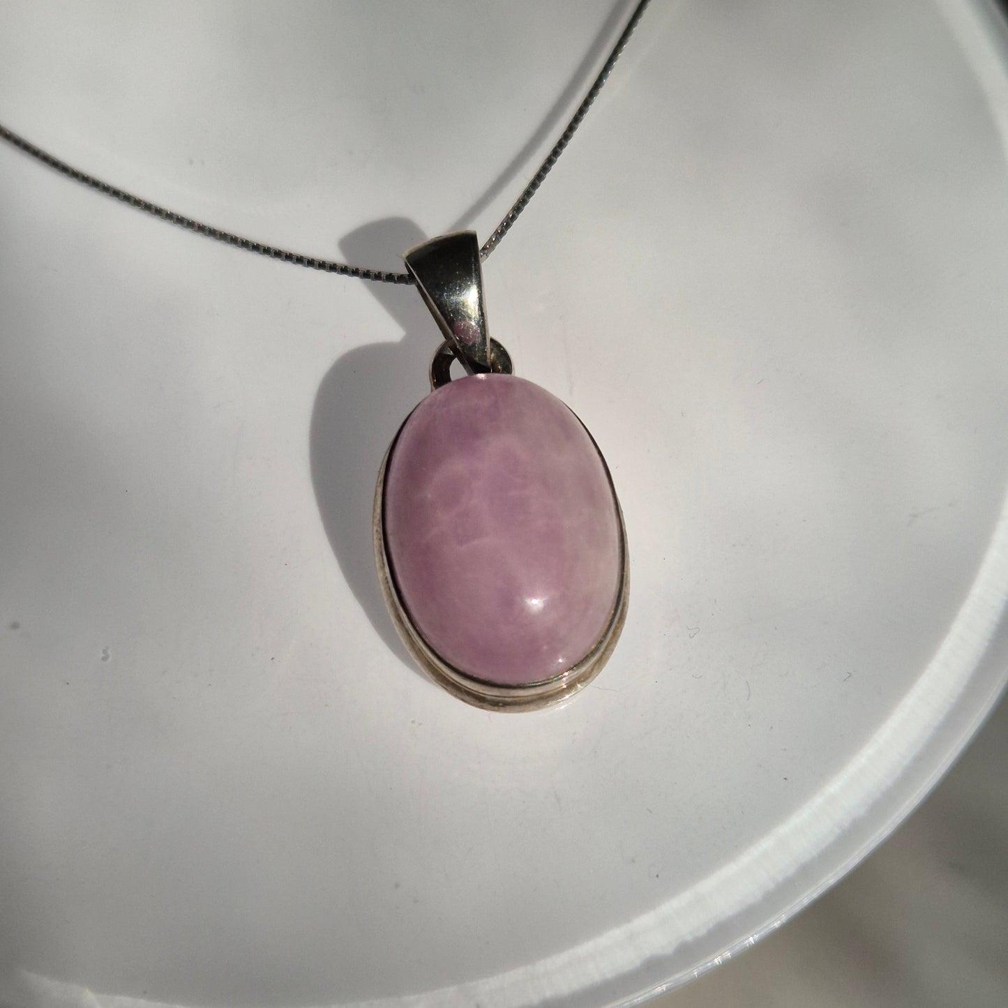 Kunzite necklace 3