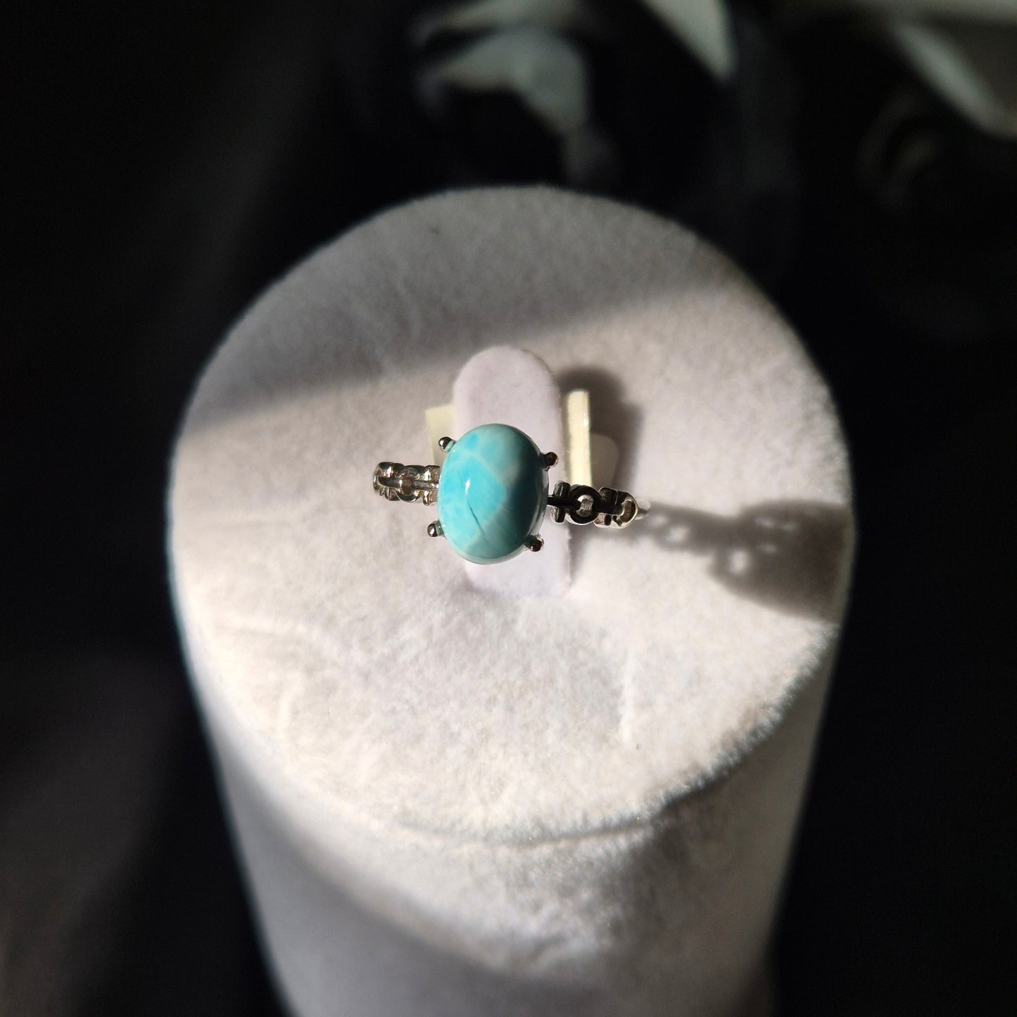 Larimar ring 1