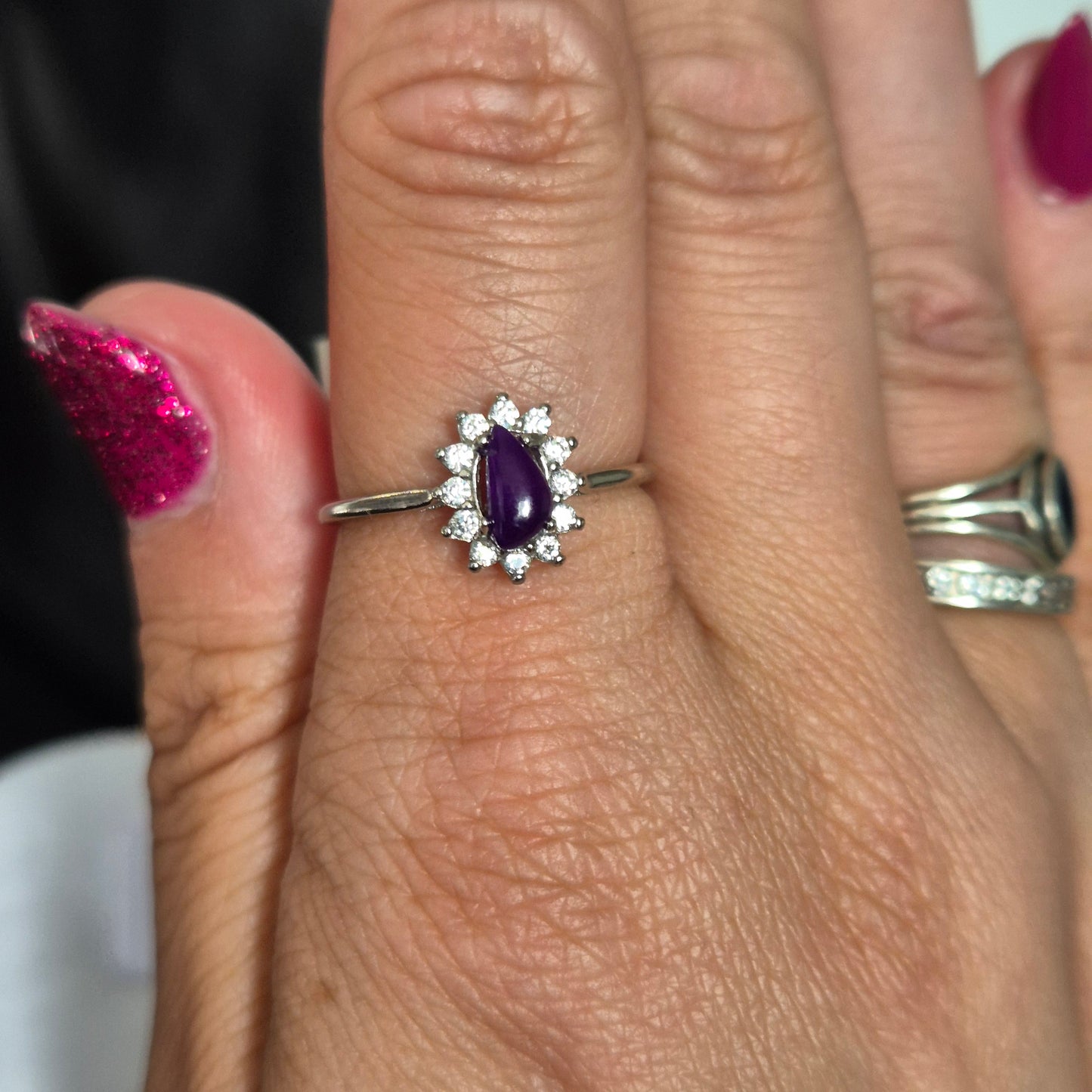 Sugillite ring small 2