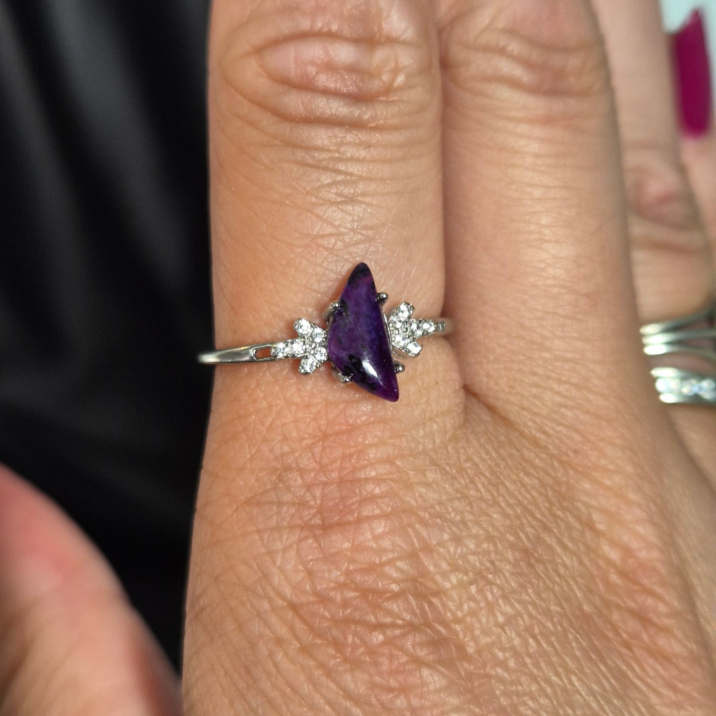 Sugillite ring small 3