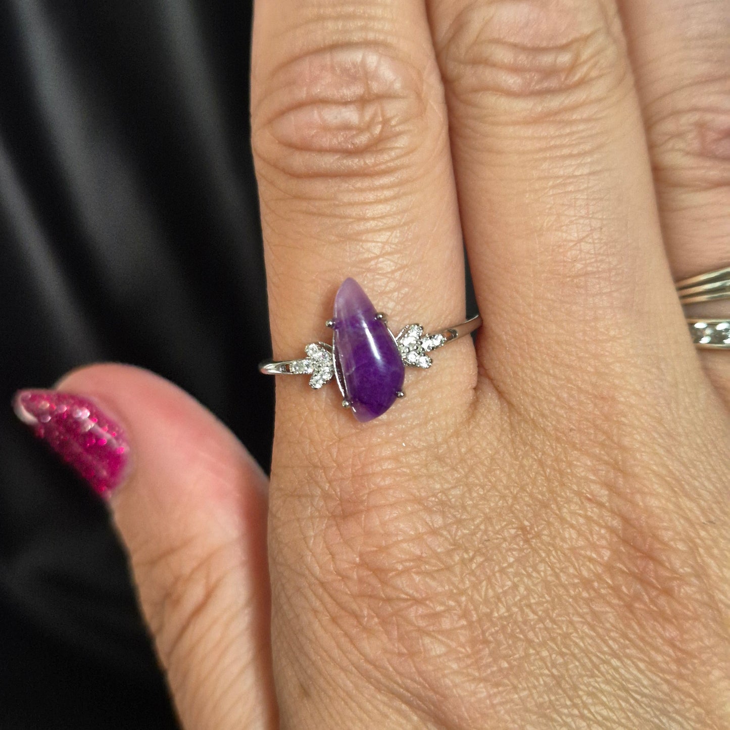 Sugillite ring small 9