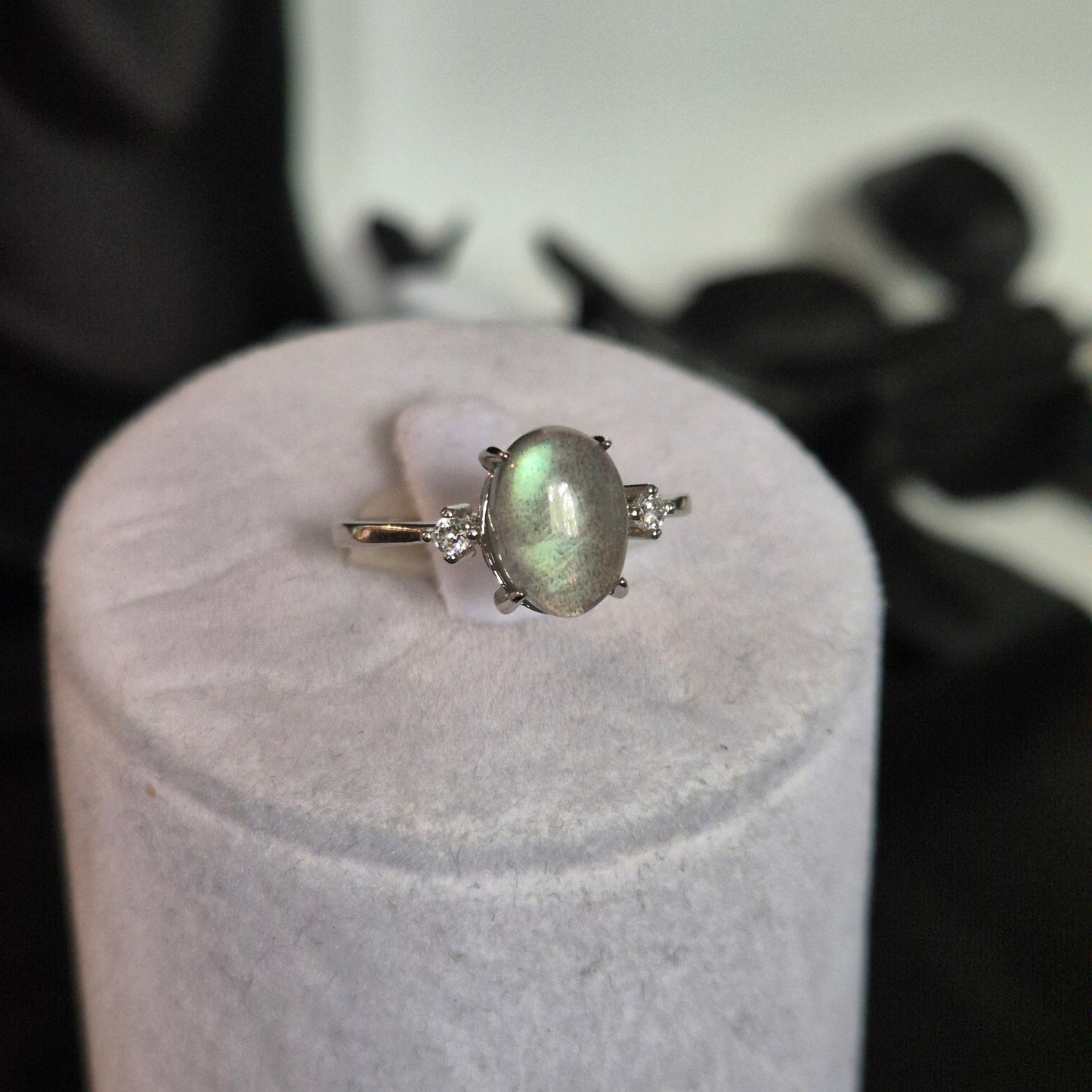 Labradorite ring 7