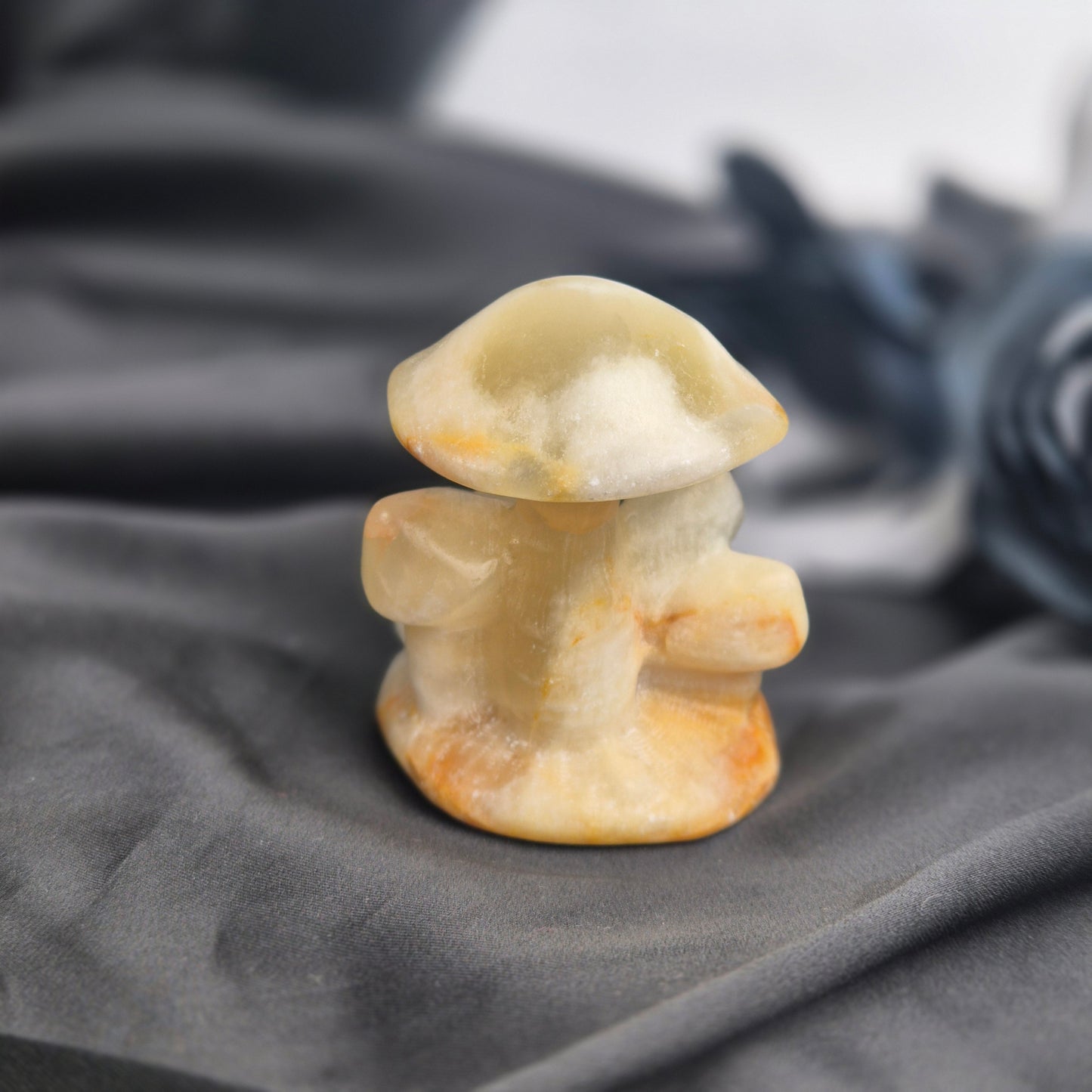 Green calcite / aragonite snail 2