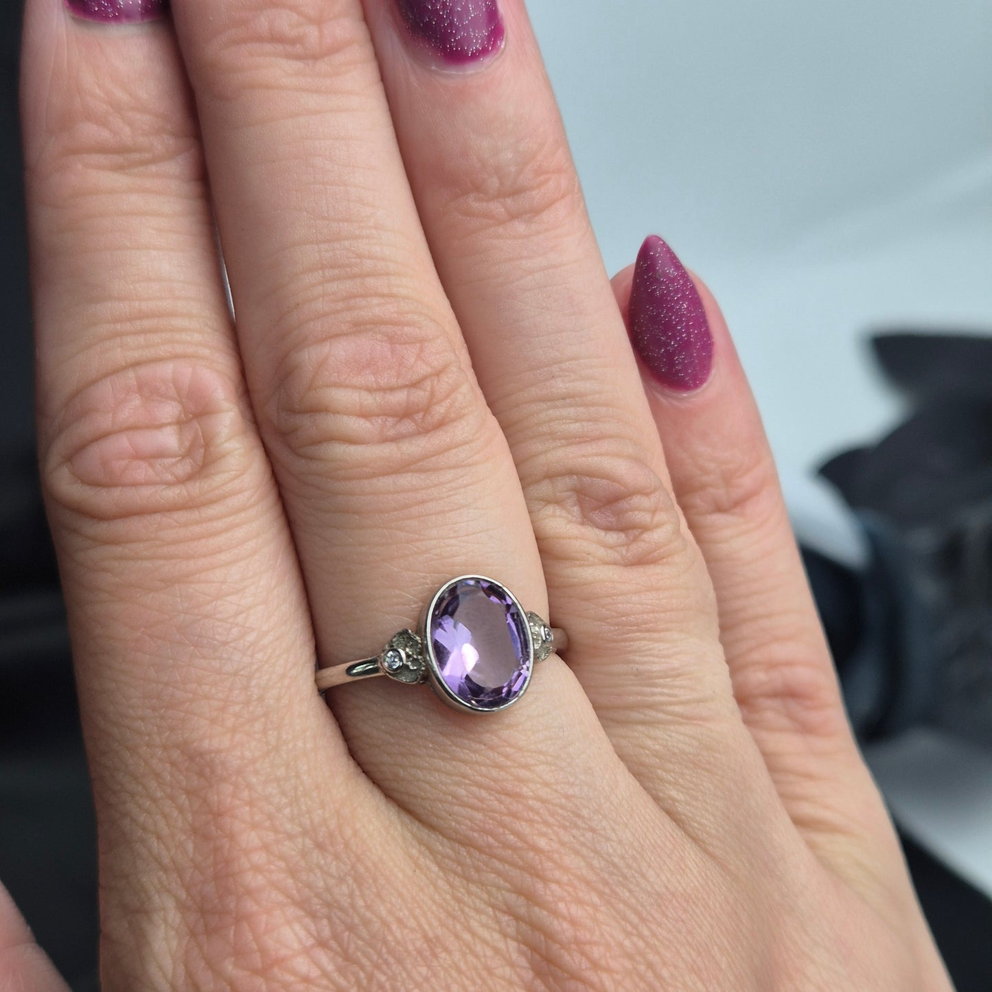 Amethist ring