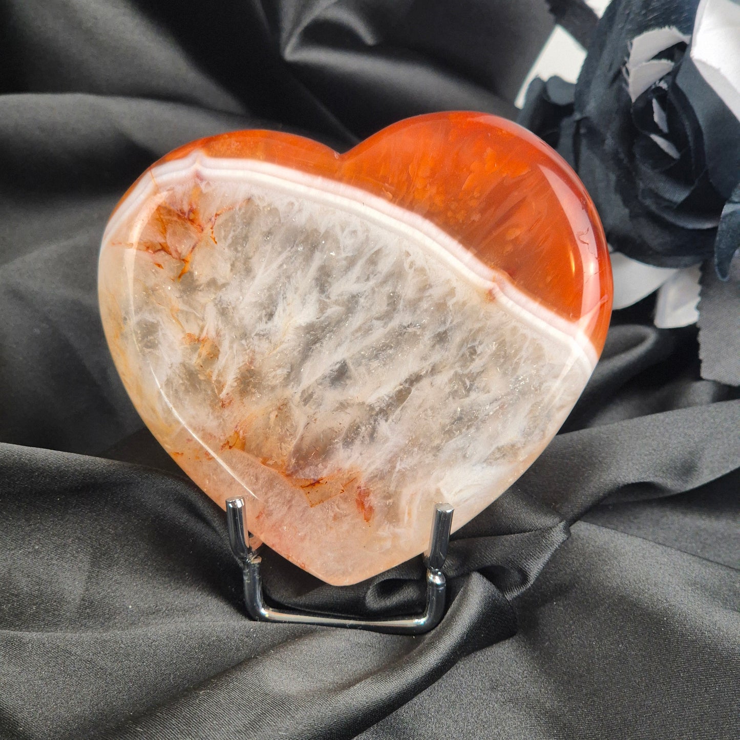 Carnelian heart 1
