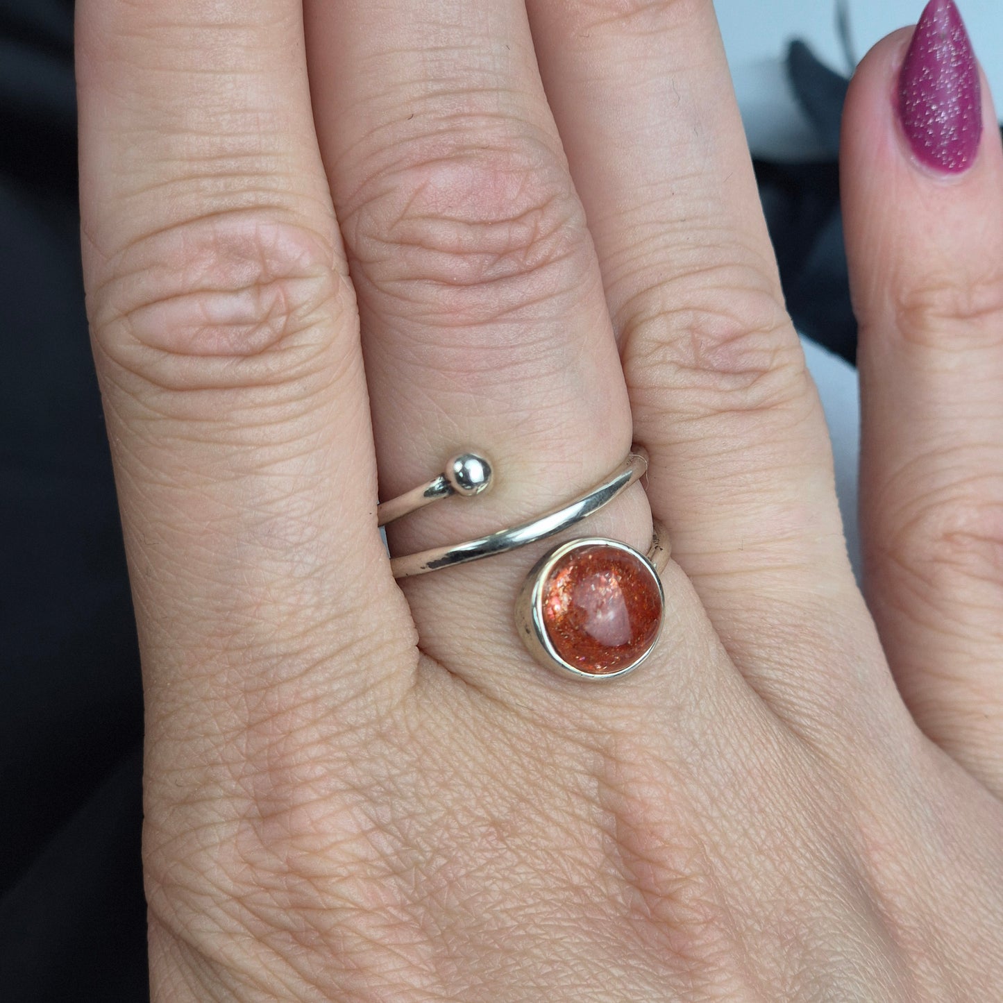 Sunstone ring 2