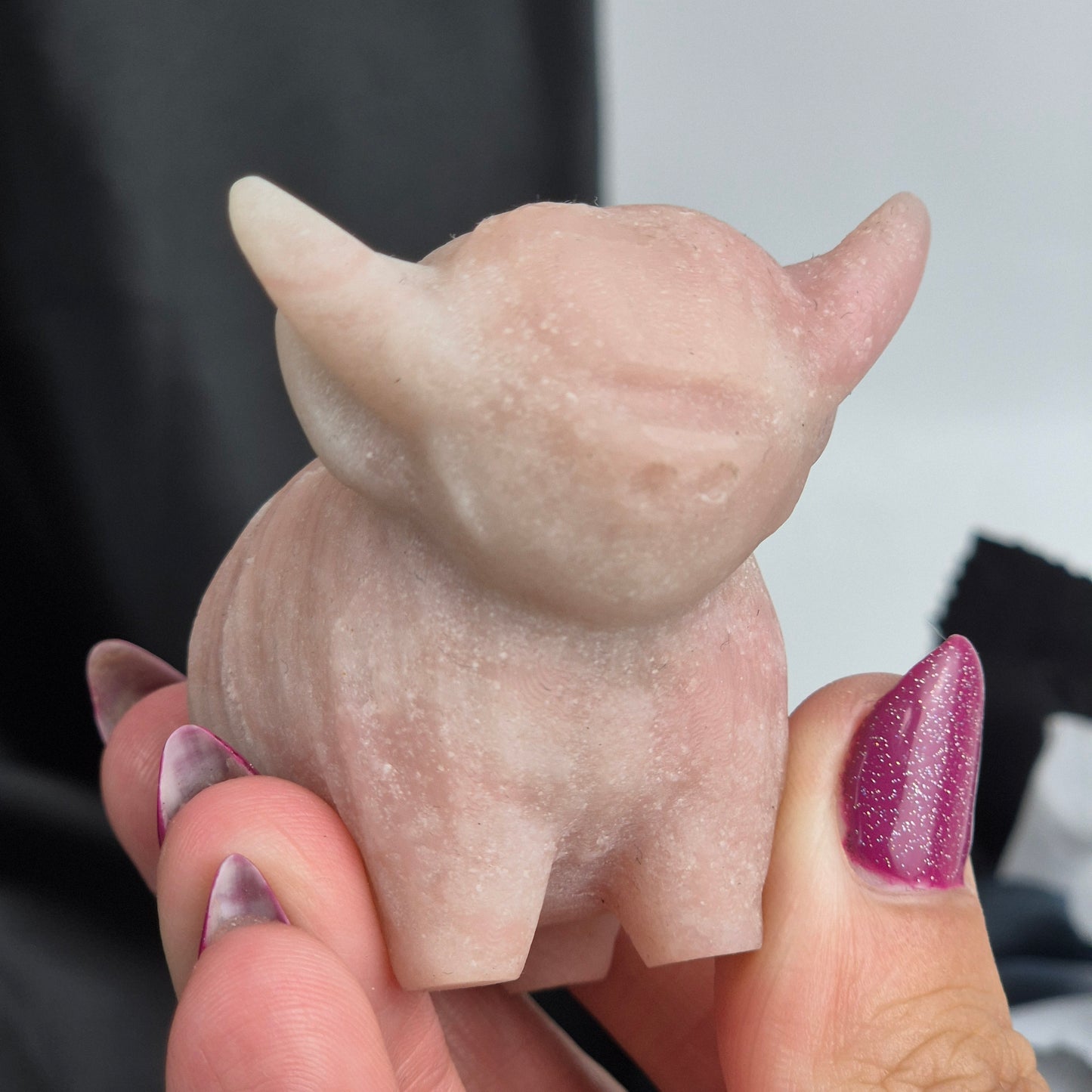 Pink opal scottisch highlander