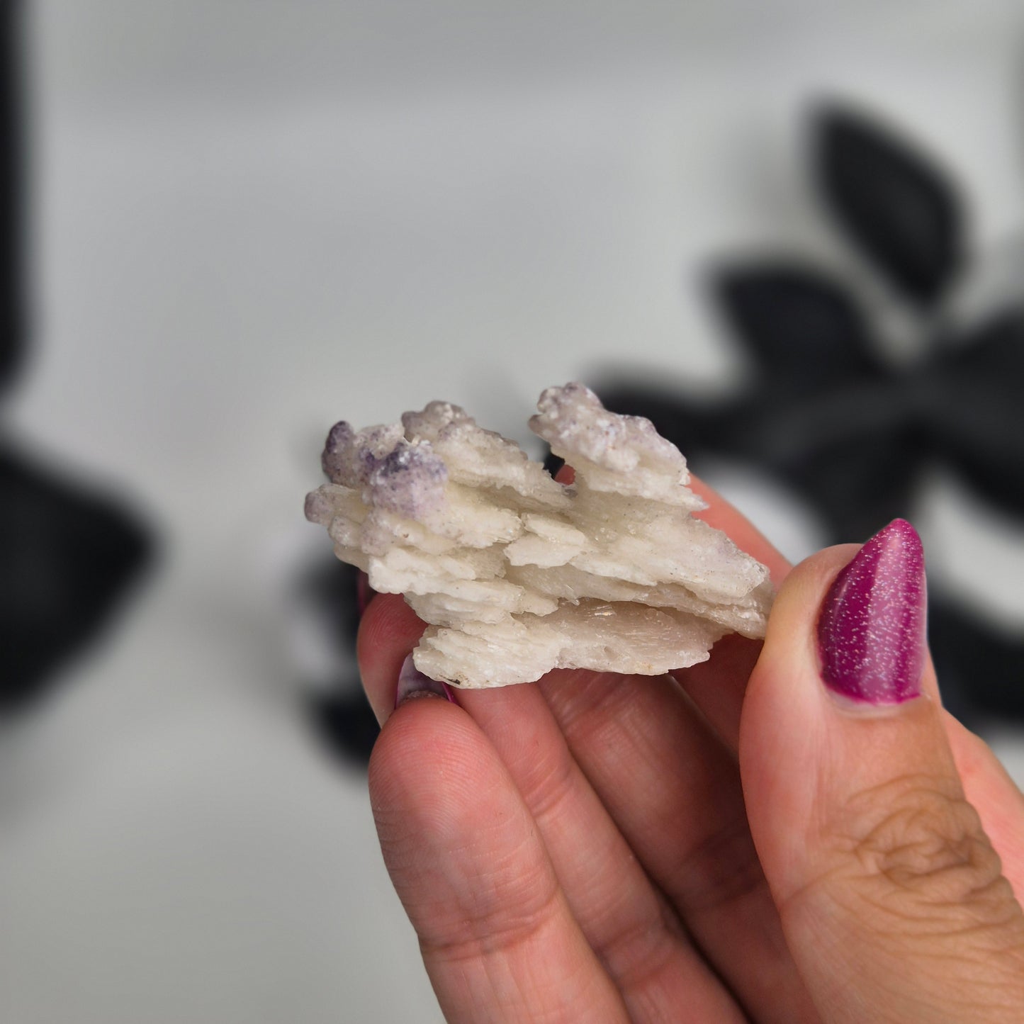 Selenite / fluorite small 11
