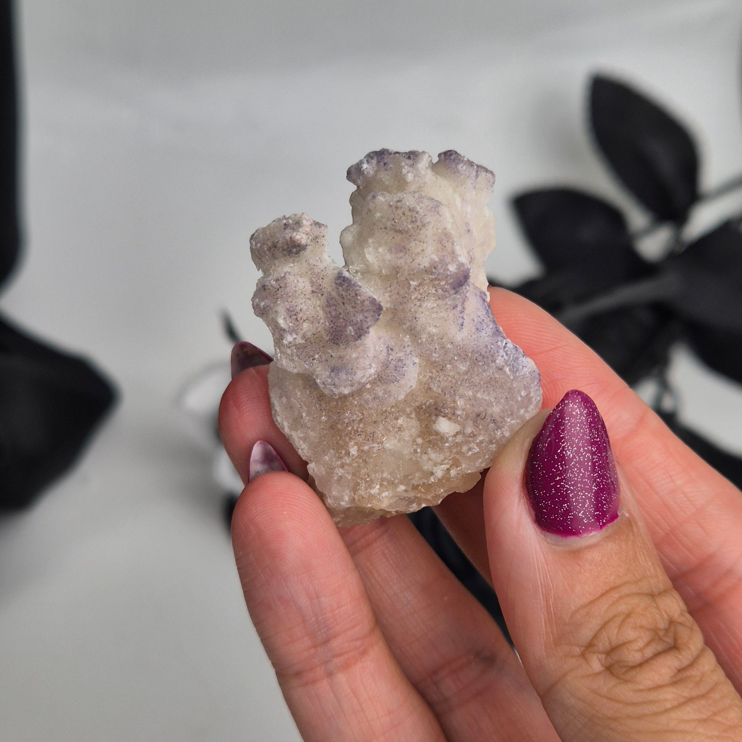 Selenite / fluorite small 11