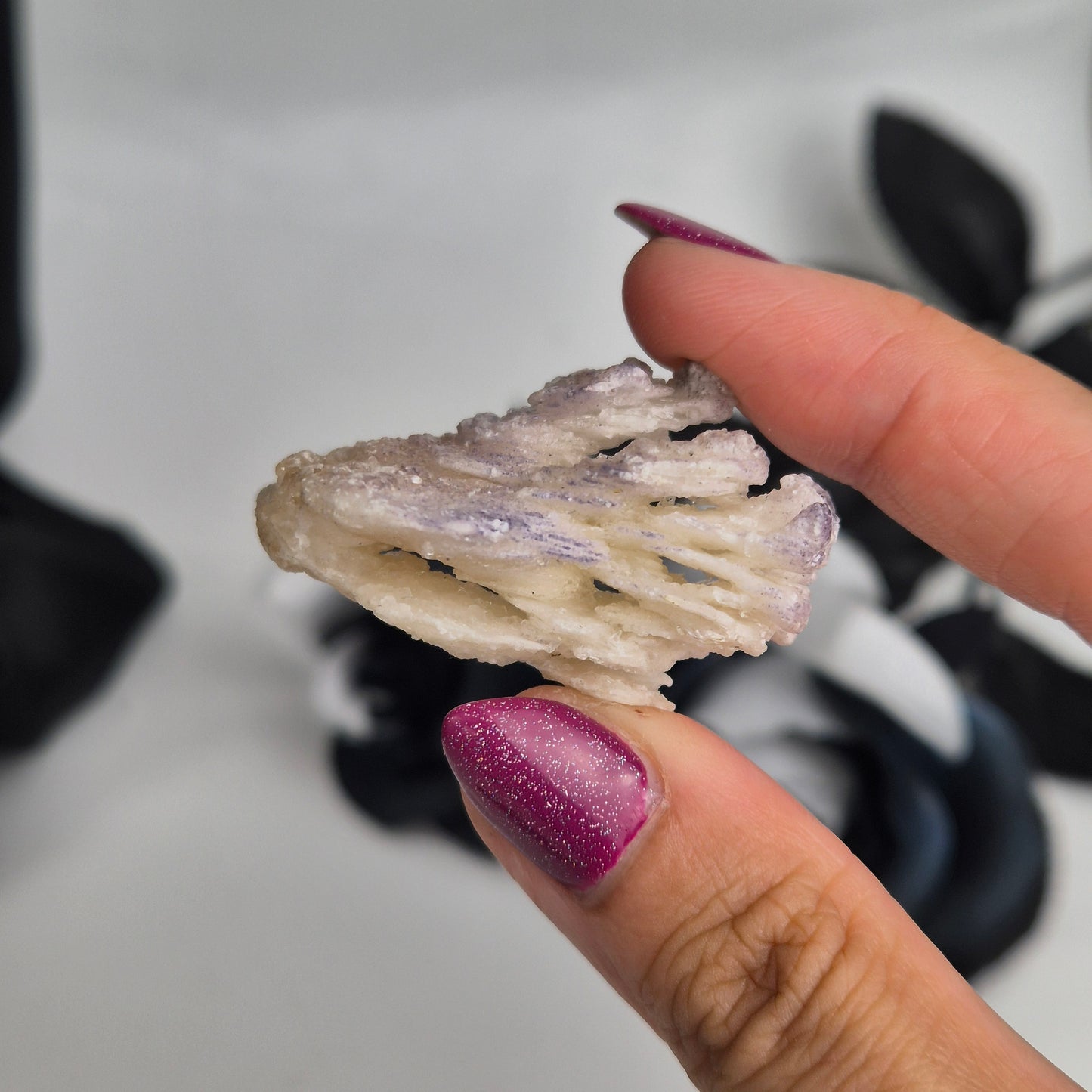 Selenite / fluorite small 11