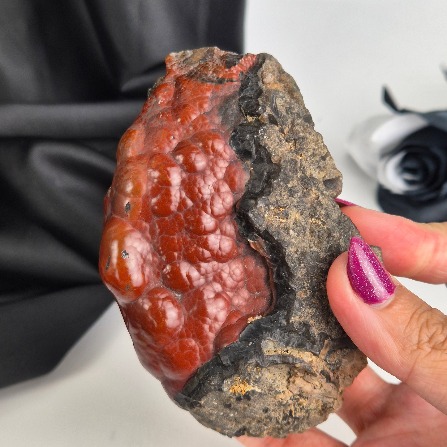 Red fox agate 7 (Turkey, rare)