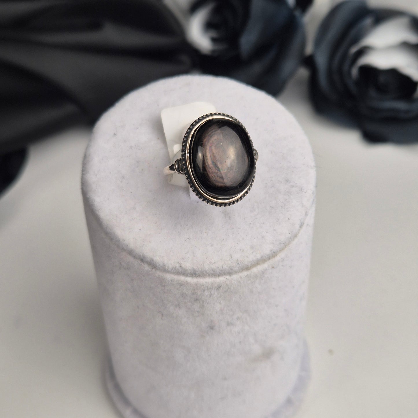 Hypersthene ring big 2