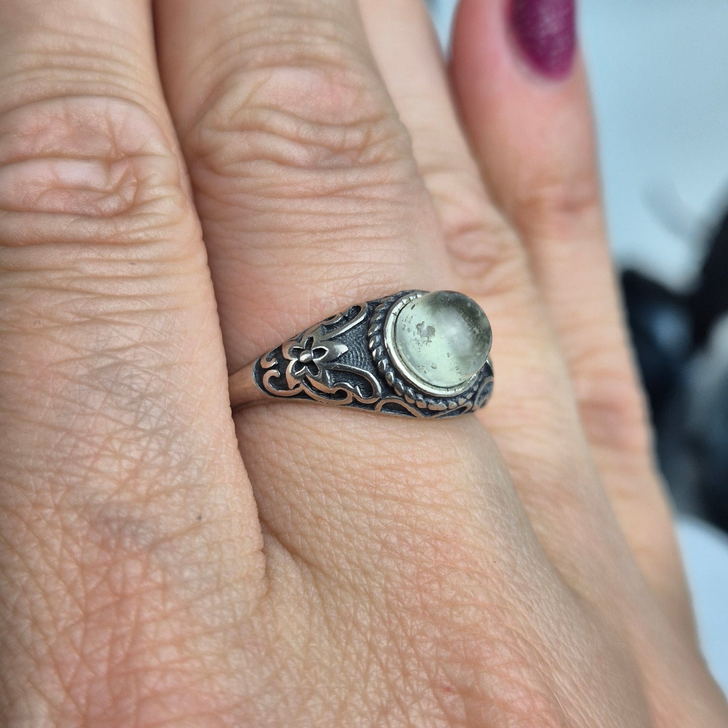 Libyan dessert glass ring 1