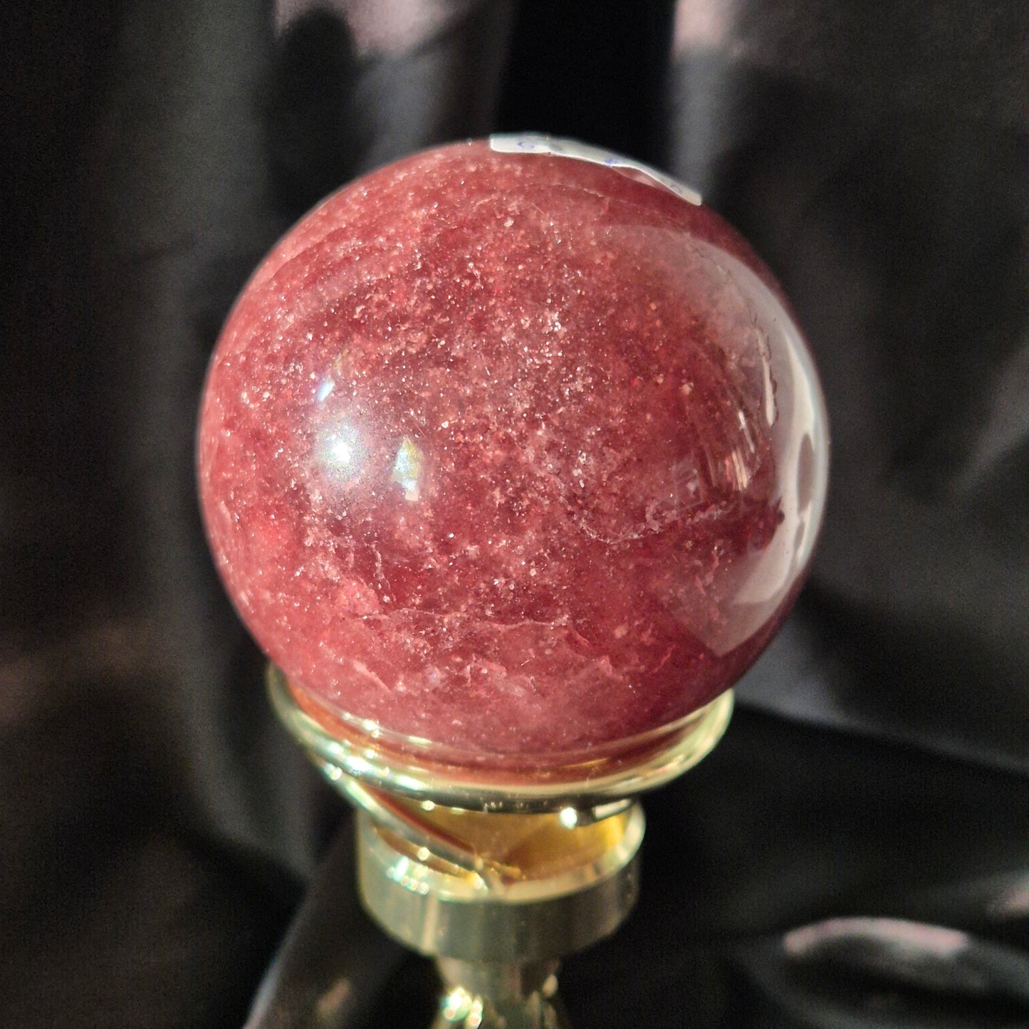 Tanzanian red aventurine sphere 8