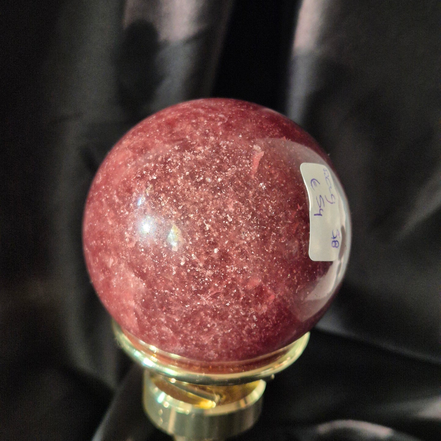Tanzanian red aventurine sphere 9